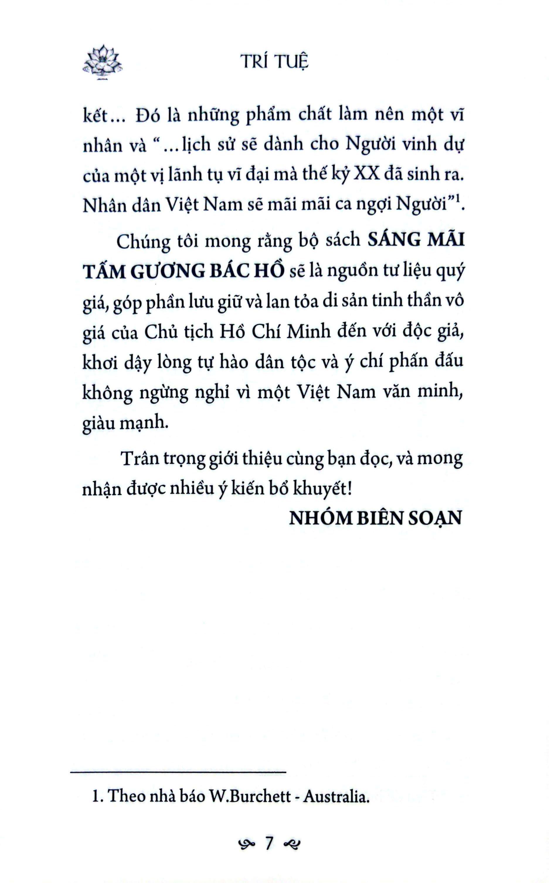 Sáng Mãi Tấm Gương Bác Hồ - Trí Tuệ - Ảnh 4