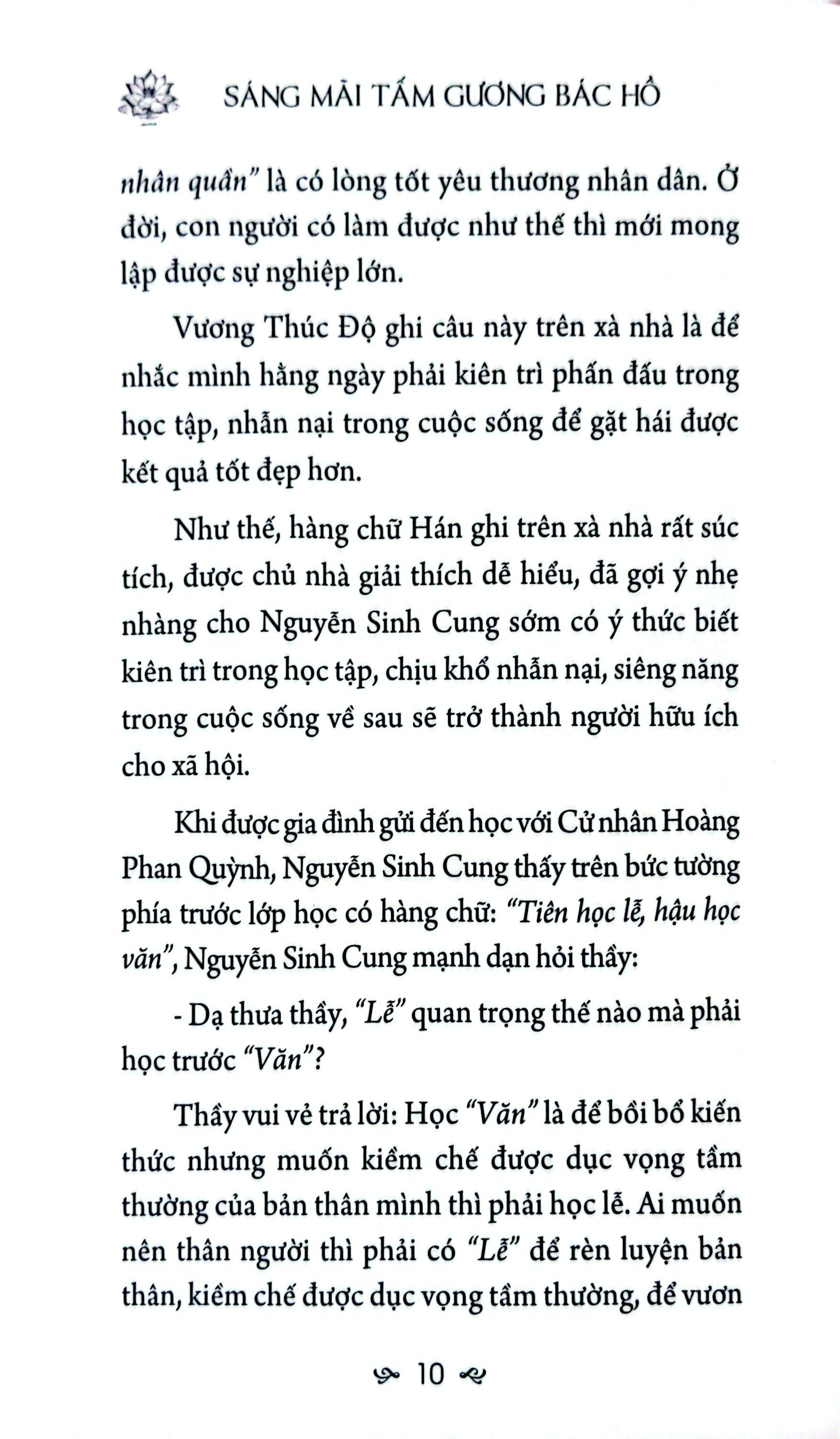 Sáng Mãi Tấm Gương Bác Hồ - Trí Tuệ - Ảnh 9