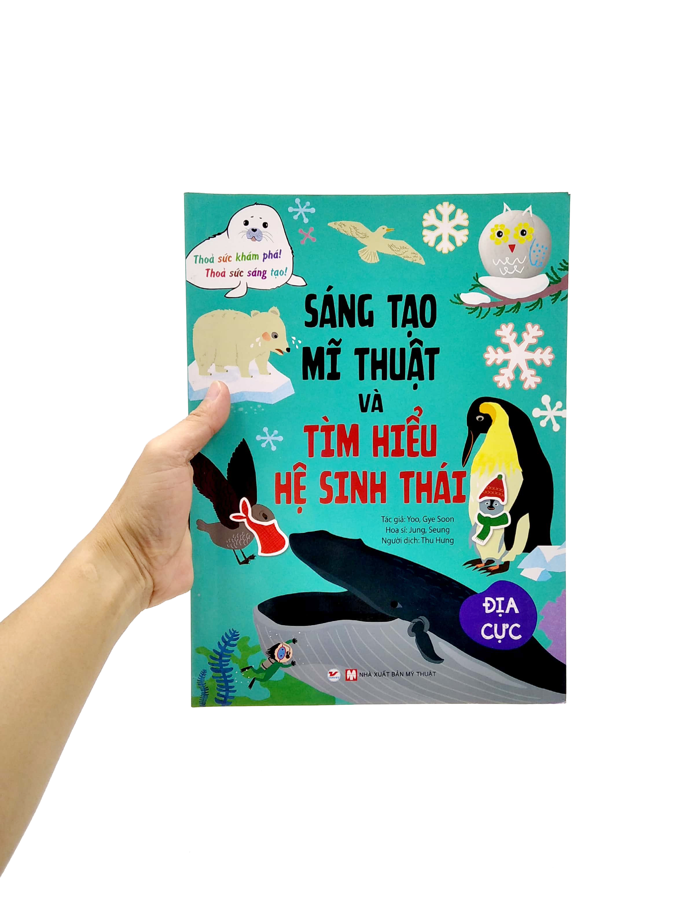 sáng tạo mĩ thuật và tìm hiểu hệ sinh thái: địa cực - Ảnh 7