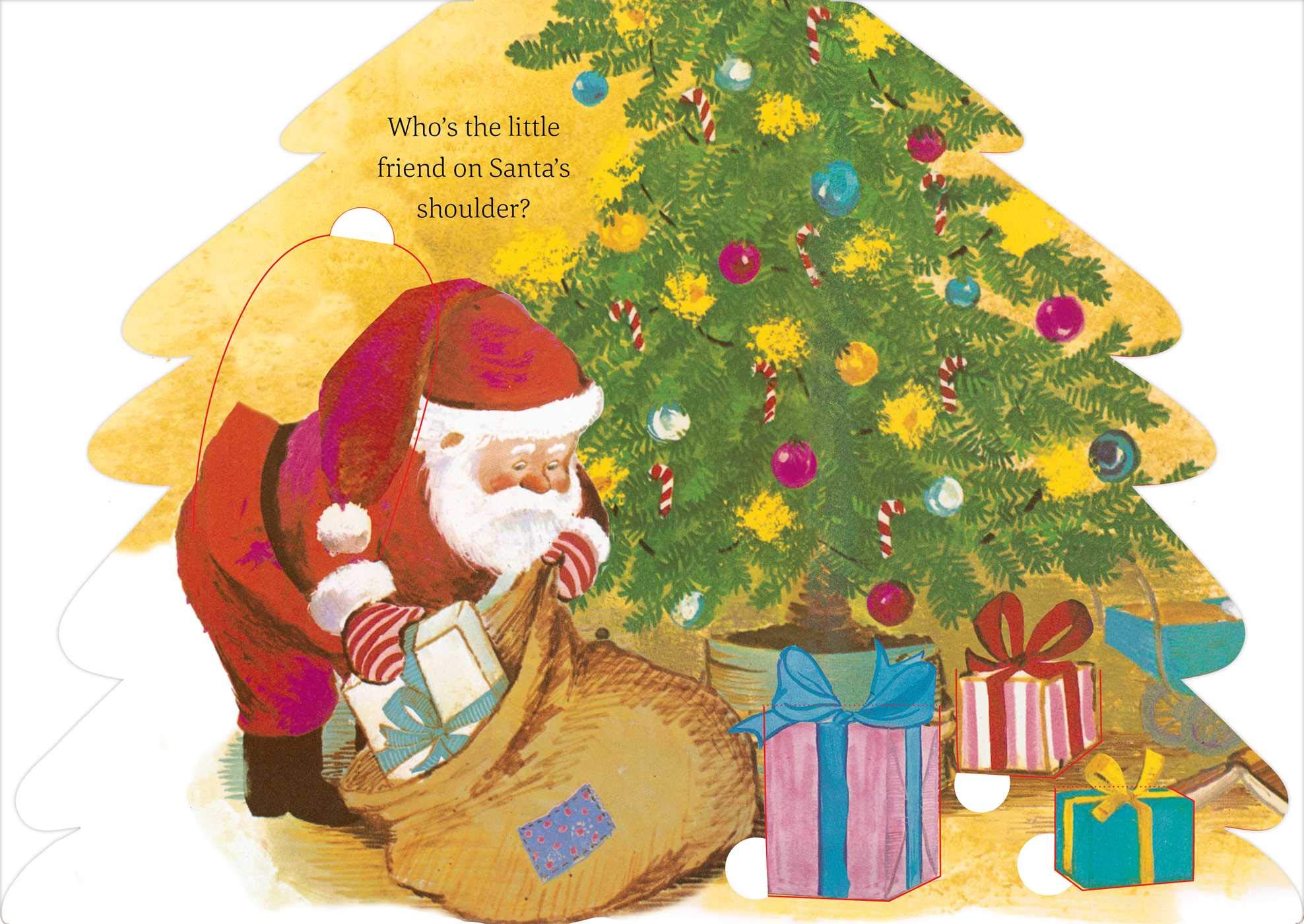 santa mouse christmas surprise: a lift-the-flap book - Ảnh 3