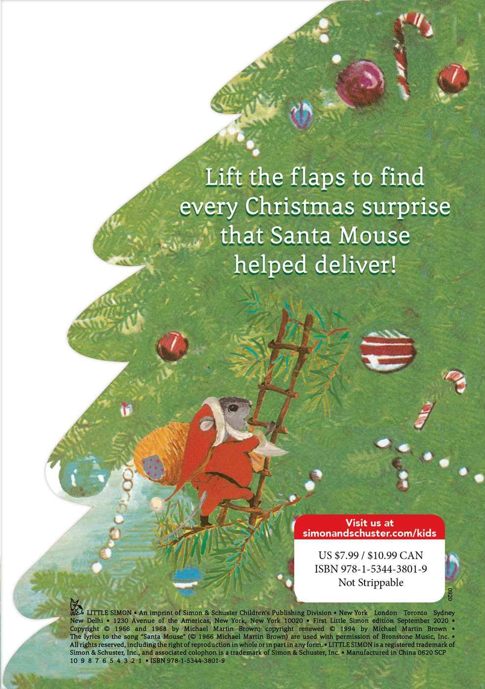 santa mouse christmas surprise: a lift-the-flap book - Ảnh 5