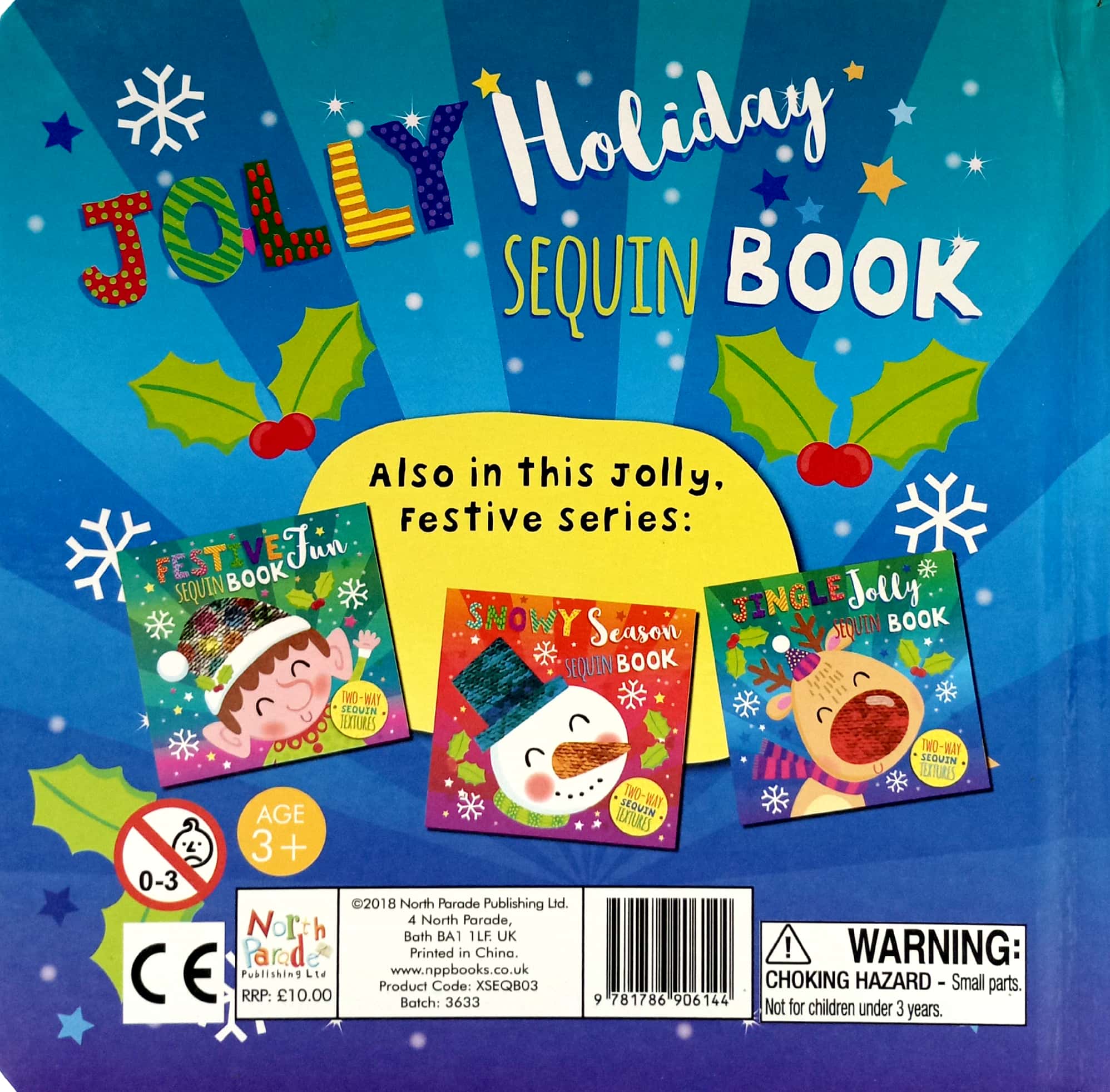 santa, snowman sequin book - Ảnh 6