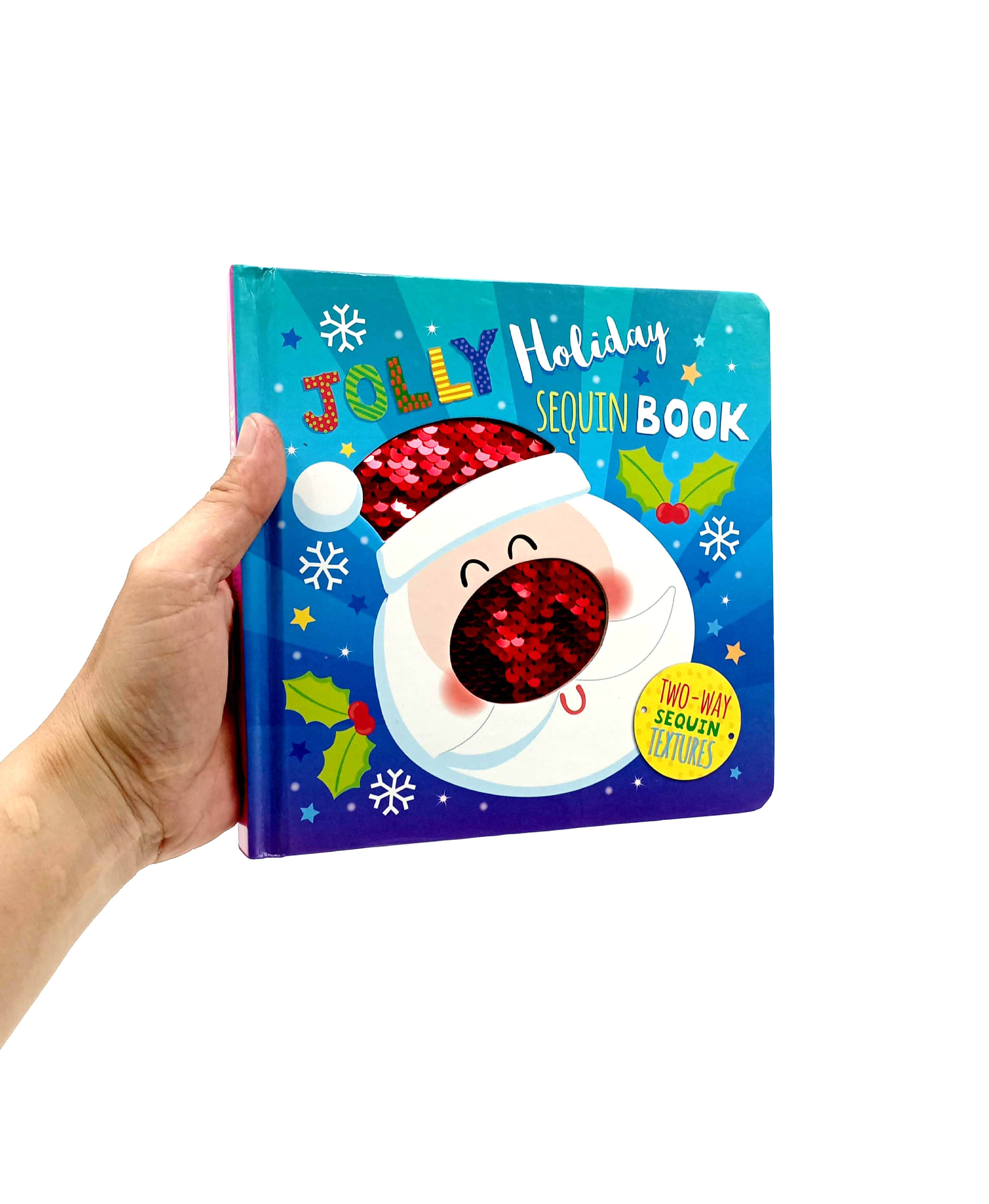 santa, snowman sequin book - Ảnh 7