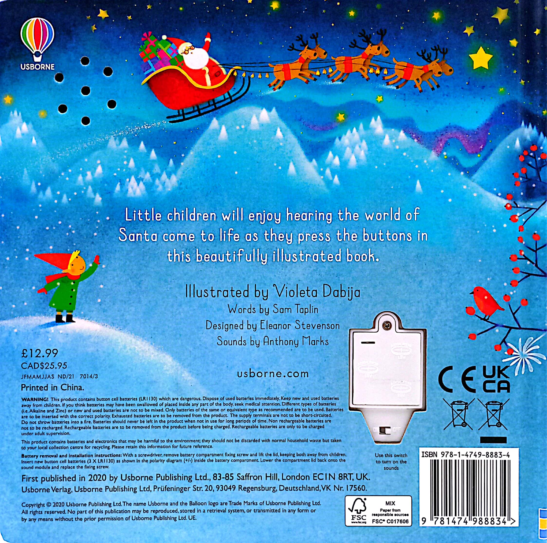 santa sound book - Ảnh 6
