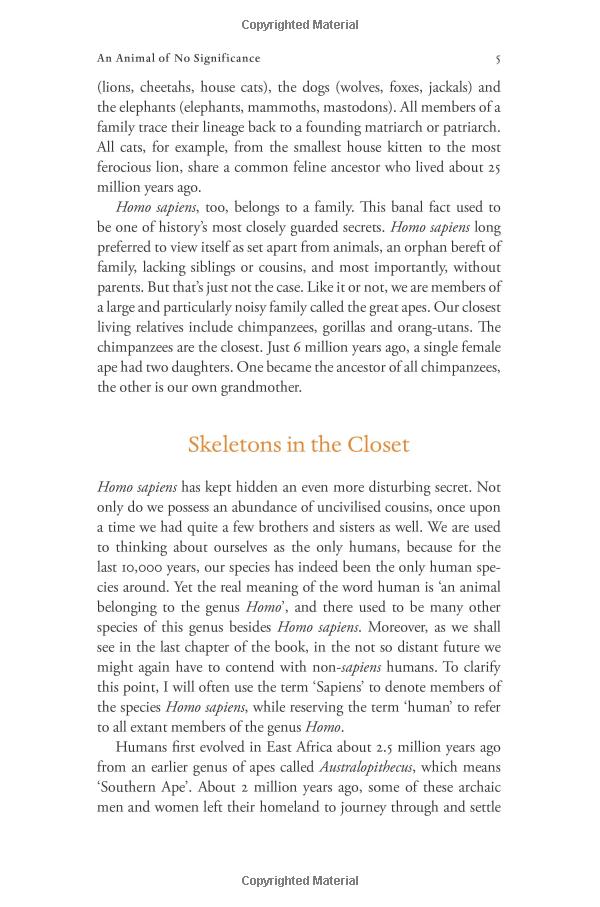 sapiens: a brief history of humankind: (patterns of life) - Ảnh 8