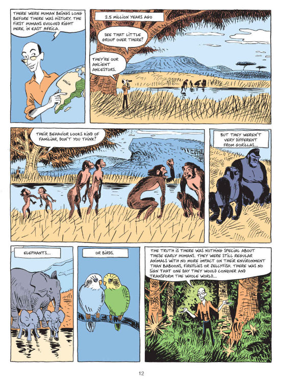 sapiens: a graphic history: the birth of humankind volume 1 (paperback) - Ảnh 8