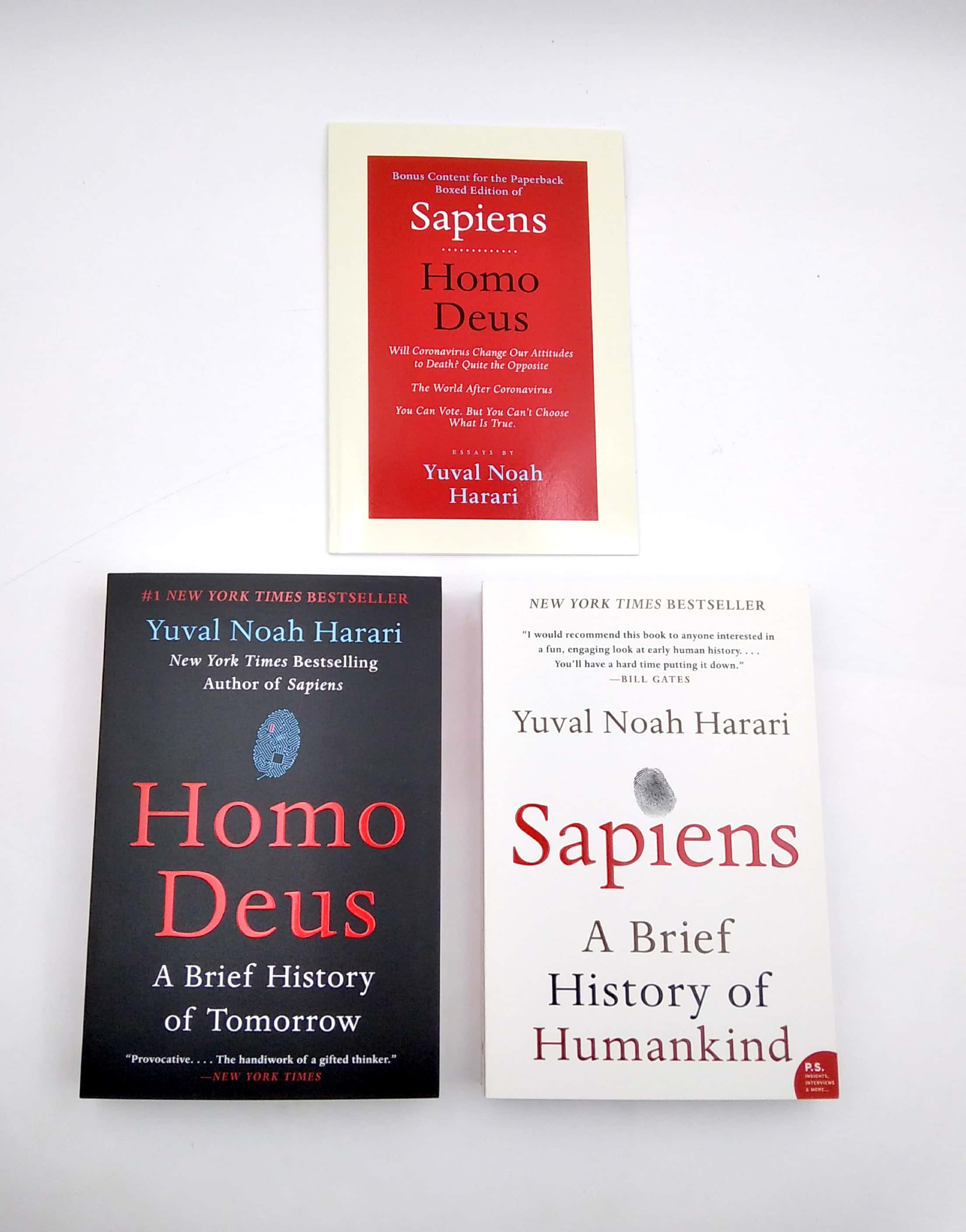 sapiens/homo deus box set w/bonus material - Ảnh 3