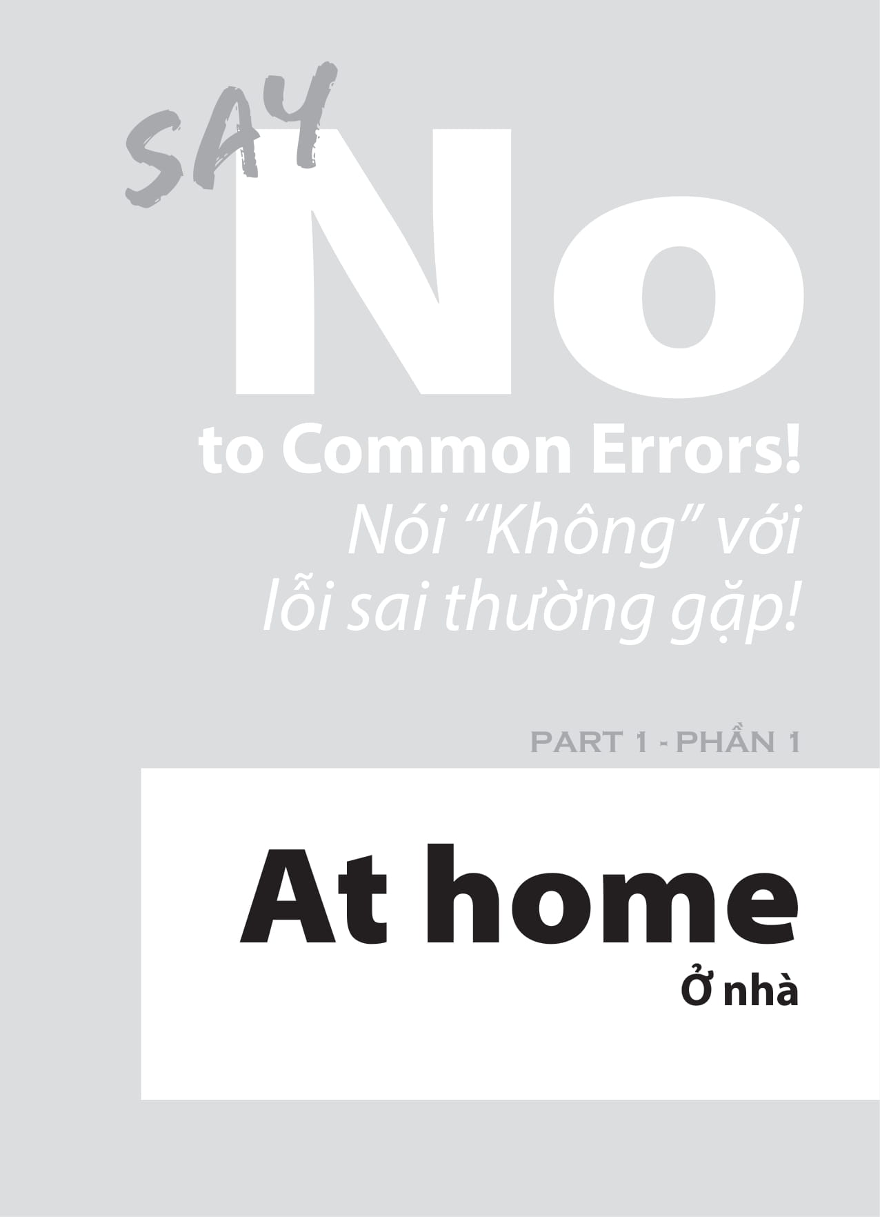 say cool to english - say no to common errors! - nói “không” với lỗi sai thường gặp! - Ảnh 3