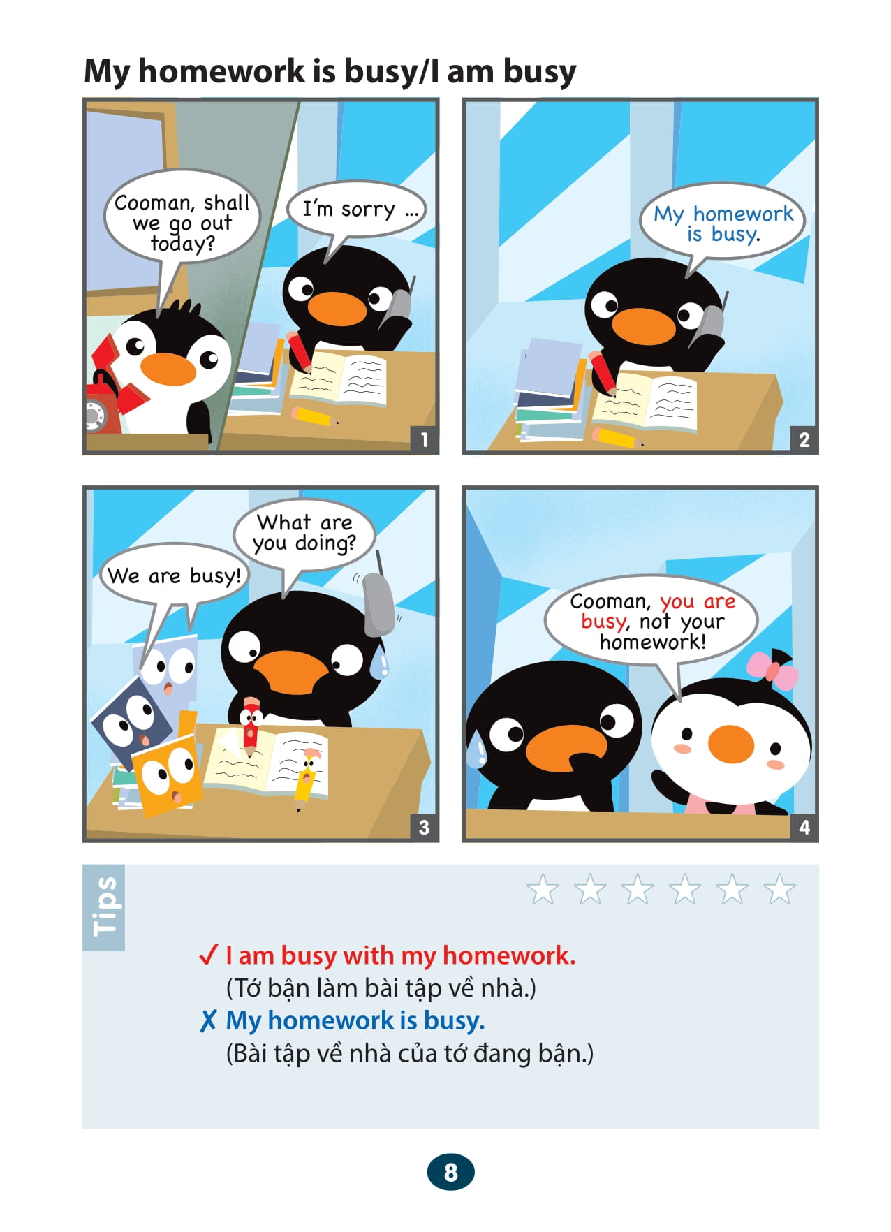 say cool to english - say no to common errors! - nói “không” với lỗi sai thường gặp! - Ảnh 6