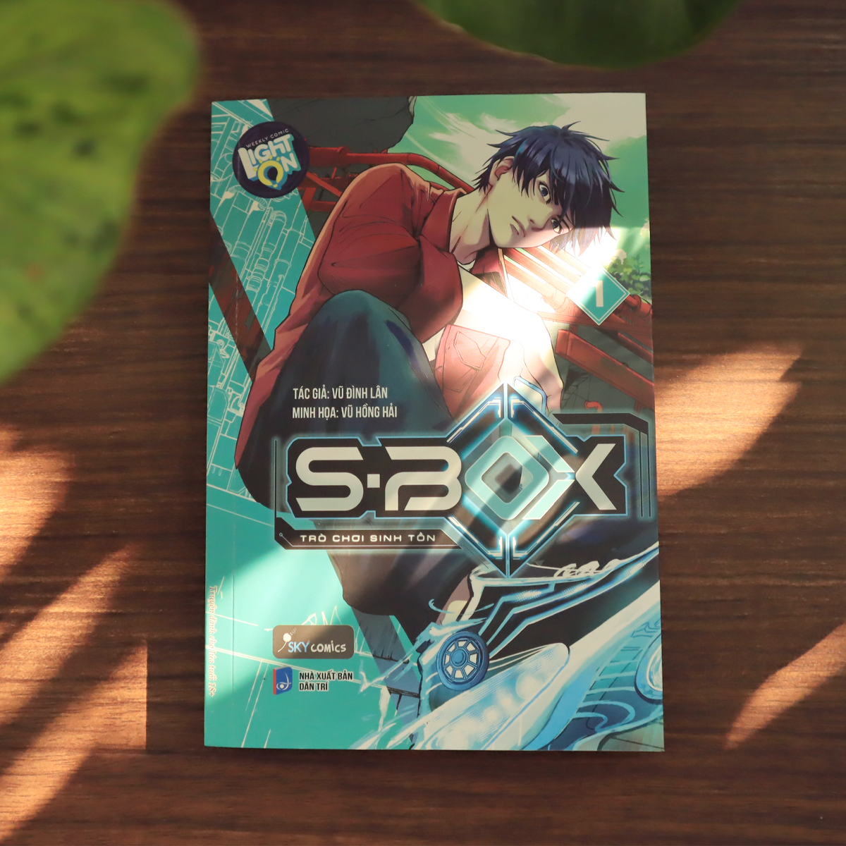 sbox - trò chơi sinh tồn - tập 1 - tặng kèm bookmark bồi cứng + postcard bồi cứng + thẻ nhân vật phủ hologram - Ảnh 5