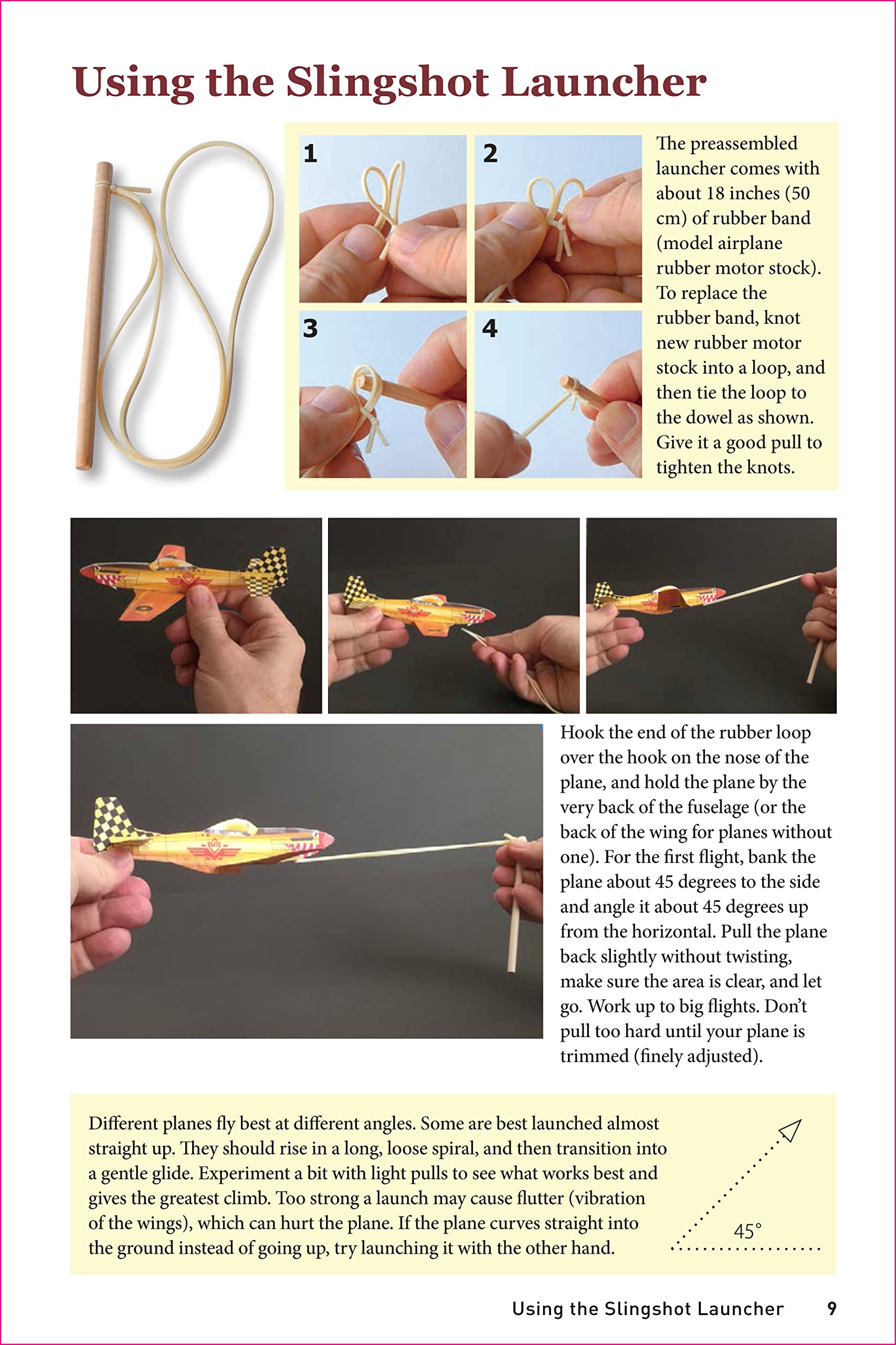 scale model paper airplanes kit: iconic planes that really fly! slingshot launcher included! - just pop-out and assemble (14 famous pop-out airplanes) - Ảnh 15