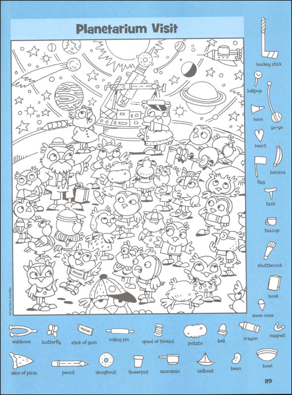 school puzzles (hidden pictures) - Ảnh 5