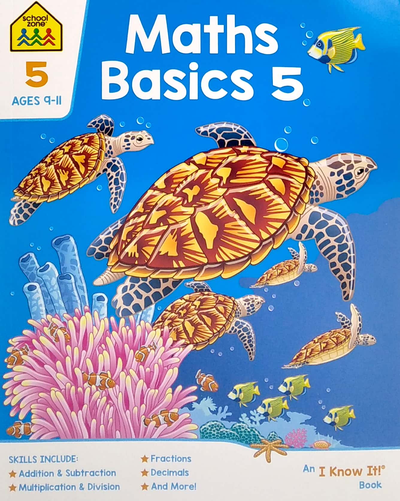 school zone maths basics 5 - an i know it book - Ảnh 2