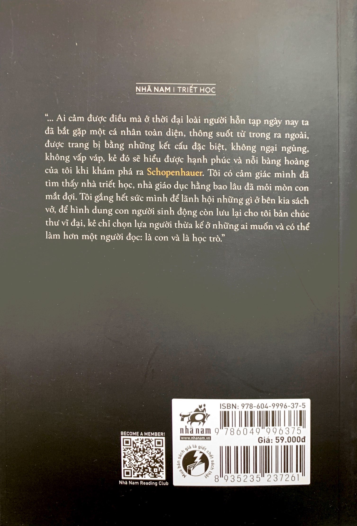 schopenhauer - nhà giáo dục - Ảnh 7