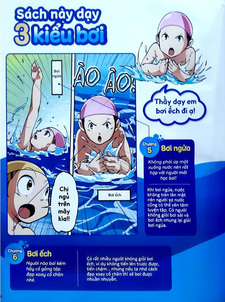 science comic - bơi lội như kình ngư - Ảnh 7