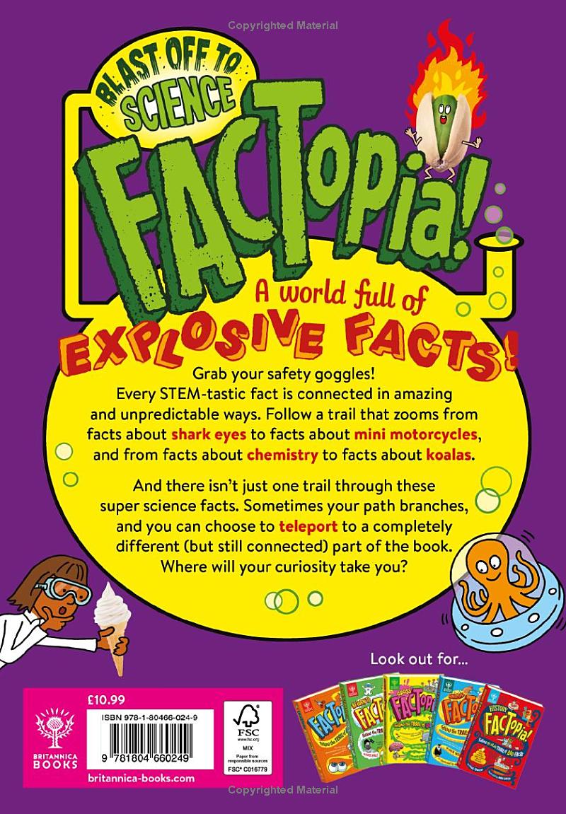 science factopia!: follow the trail of 400 stem-tastic facts! - Ảnh 15