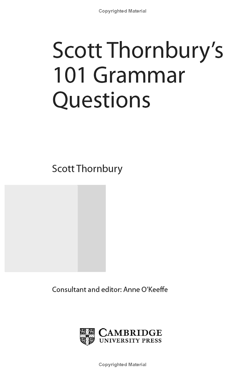 scott thornbury's 101 grammar questions pocket editions: cambridge handbooks for language teachers - Ảnh 4