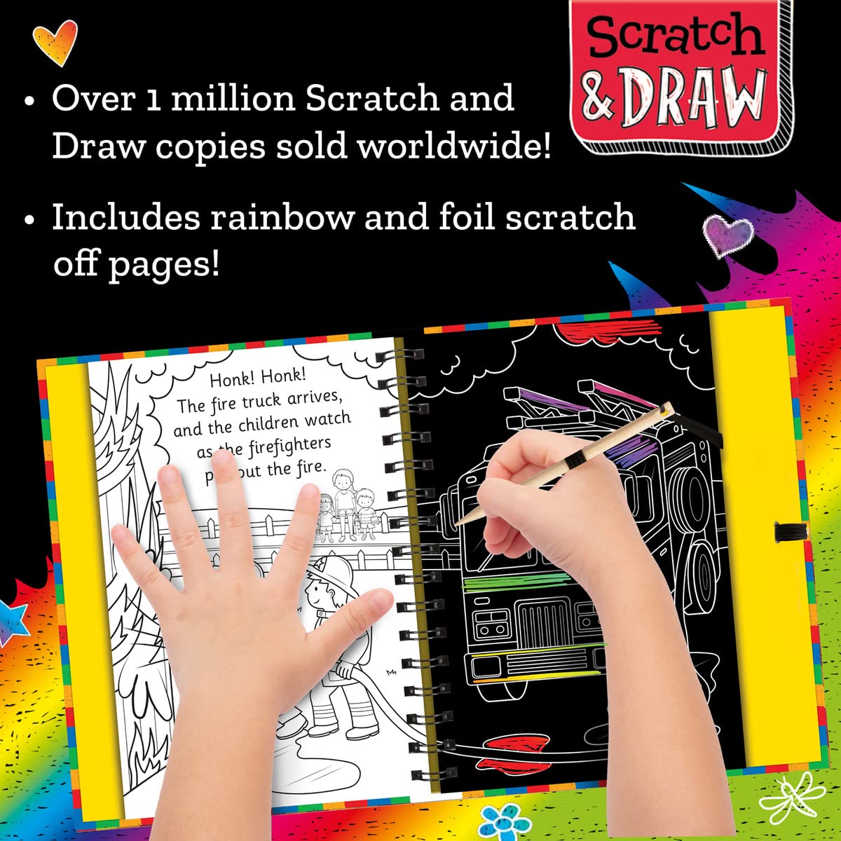 scratch and draw - things that go - Ảnh 5