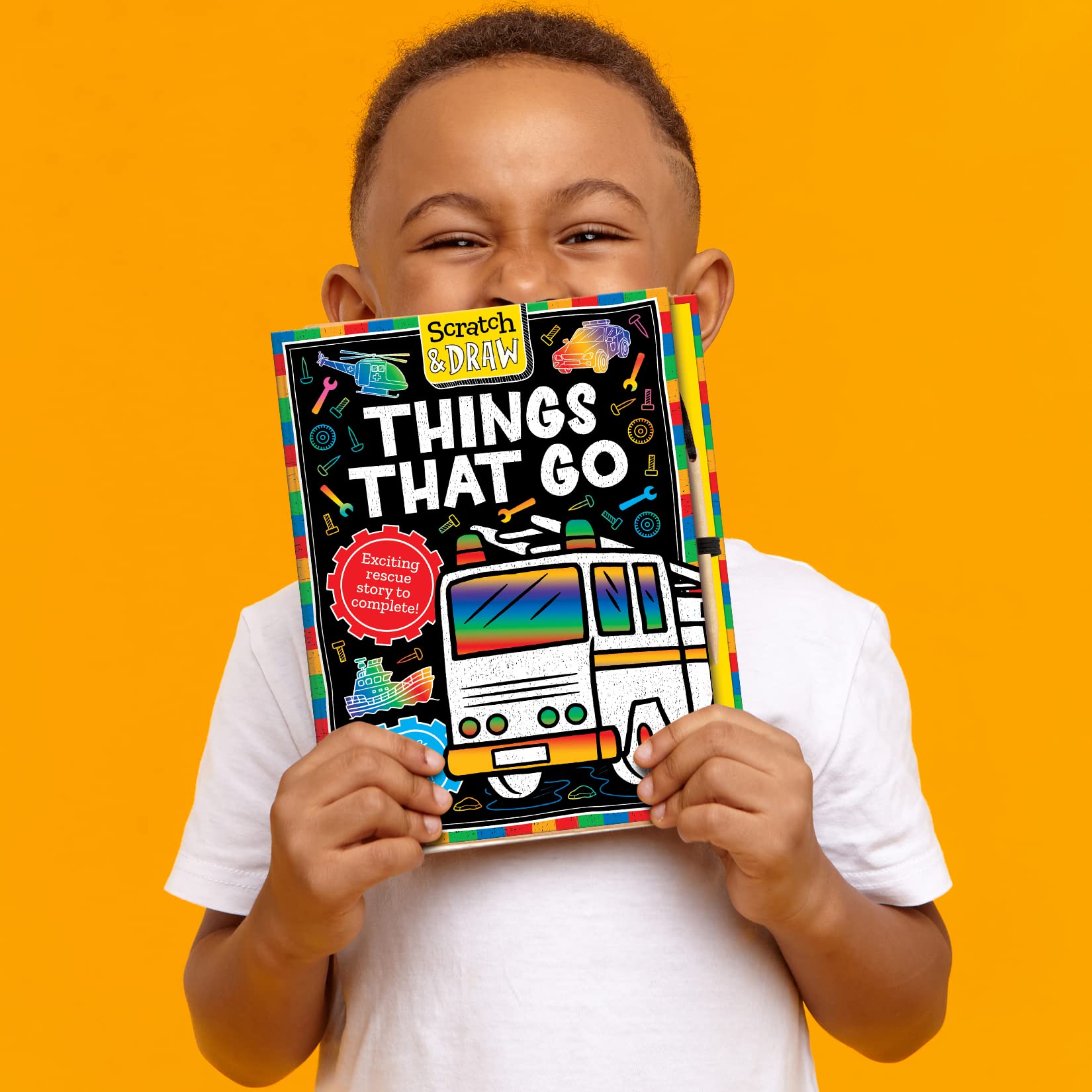 scratch and draw - things that go - Ảnh 6