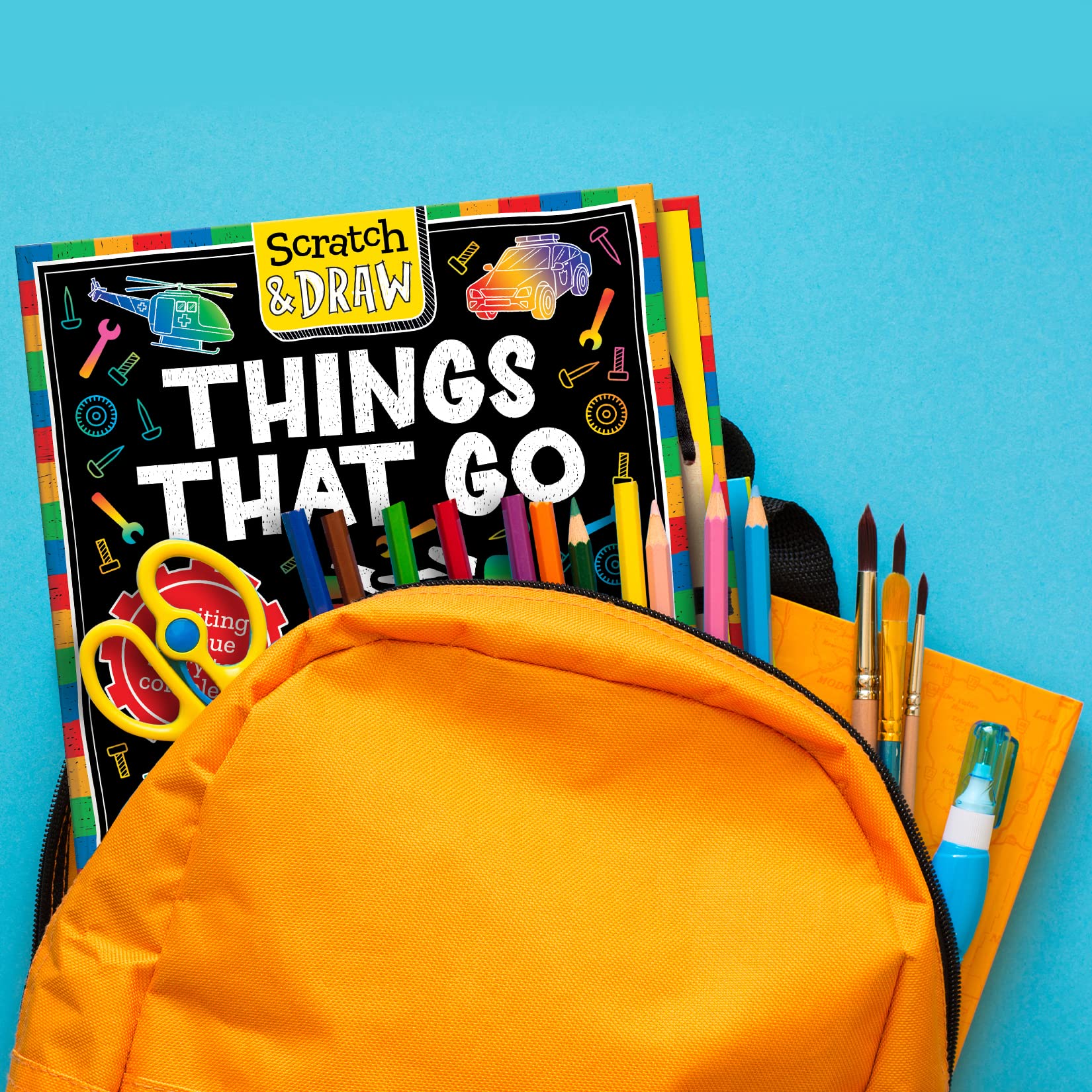 scratch and draw - things that go - Ảnh 7