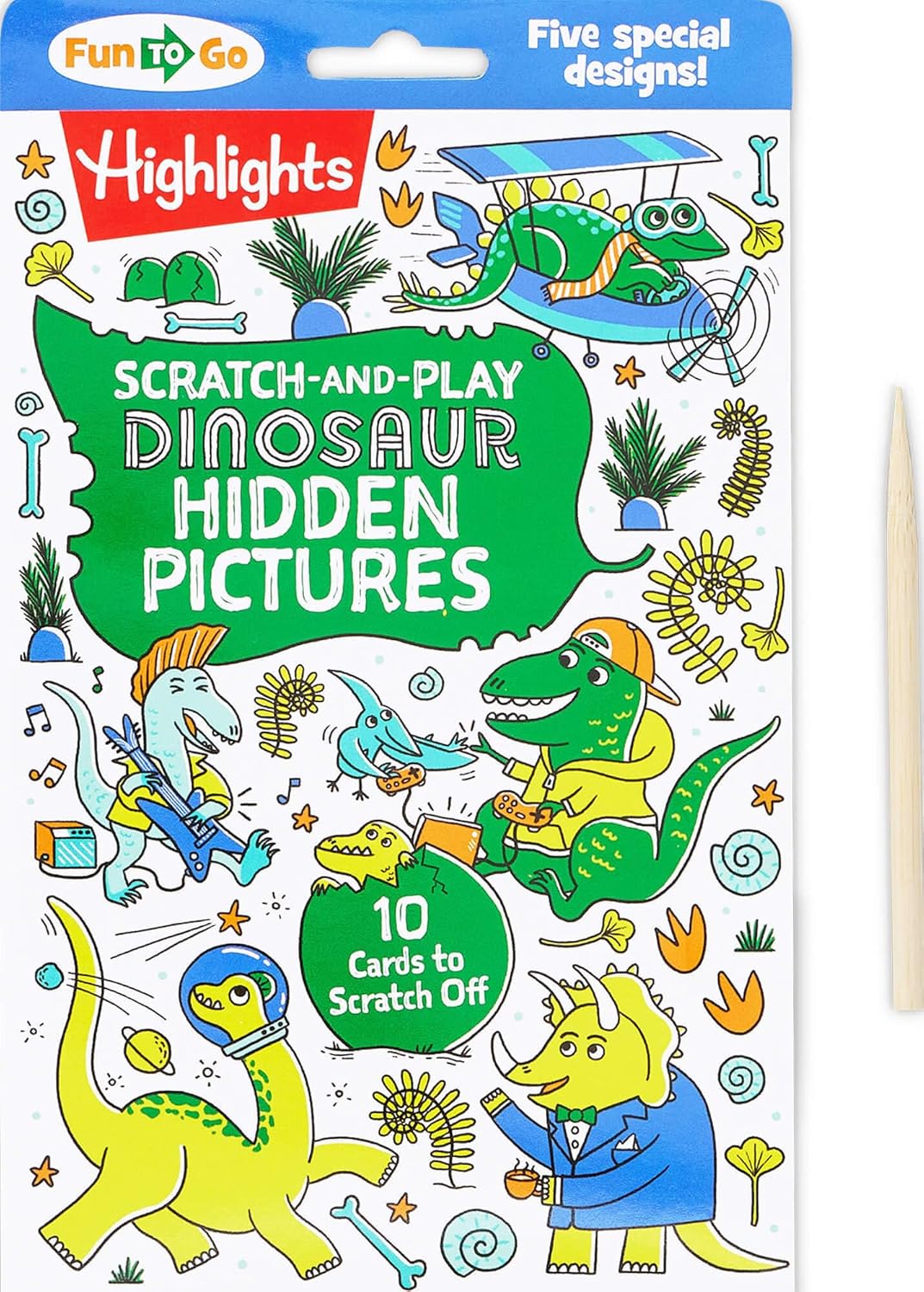 scratch-and-play - dinosaur hidden pictures - Ảnh 2