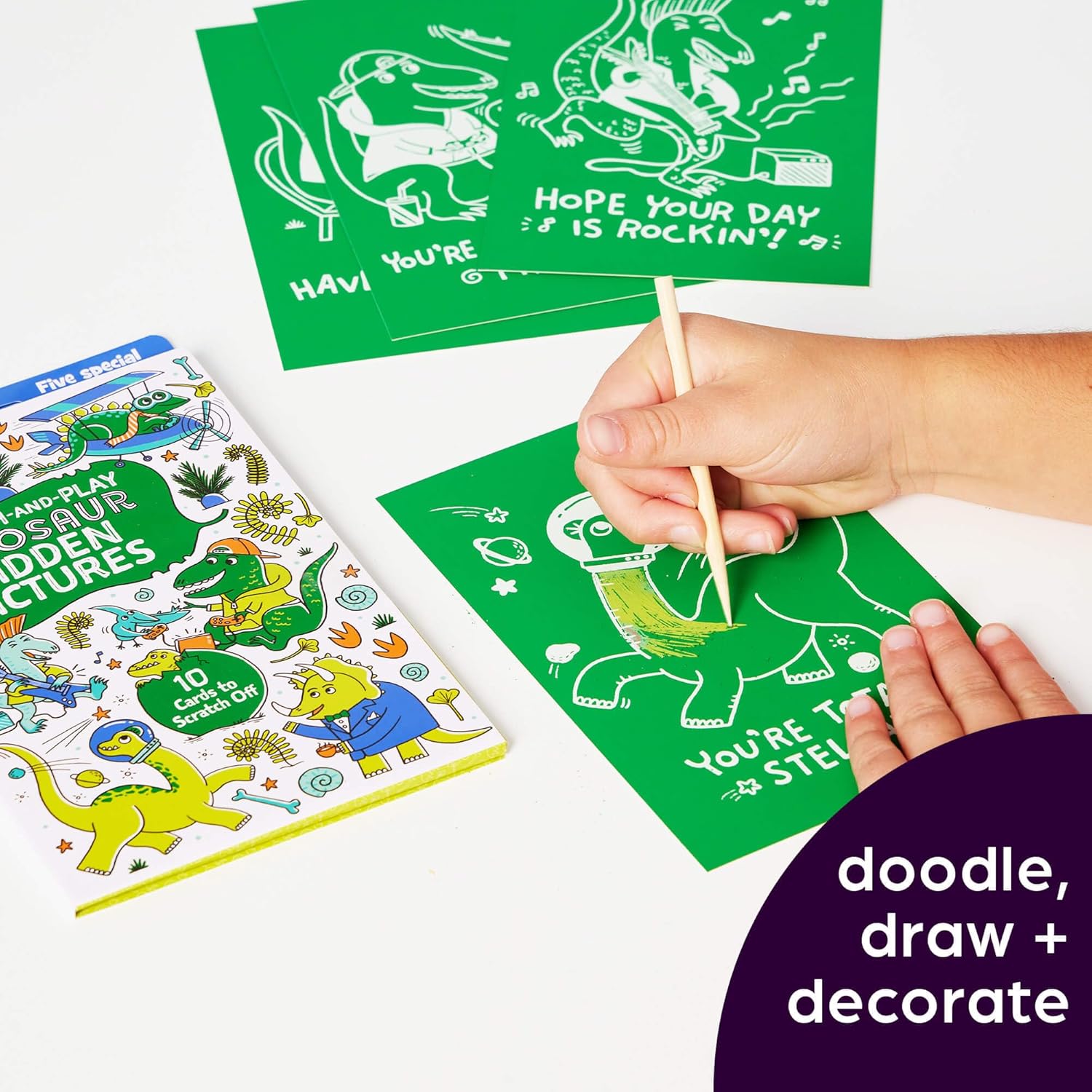 scratch-and-play - dinosaur hidden pictures - Ảnh 5