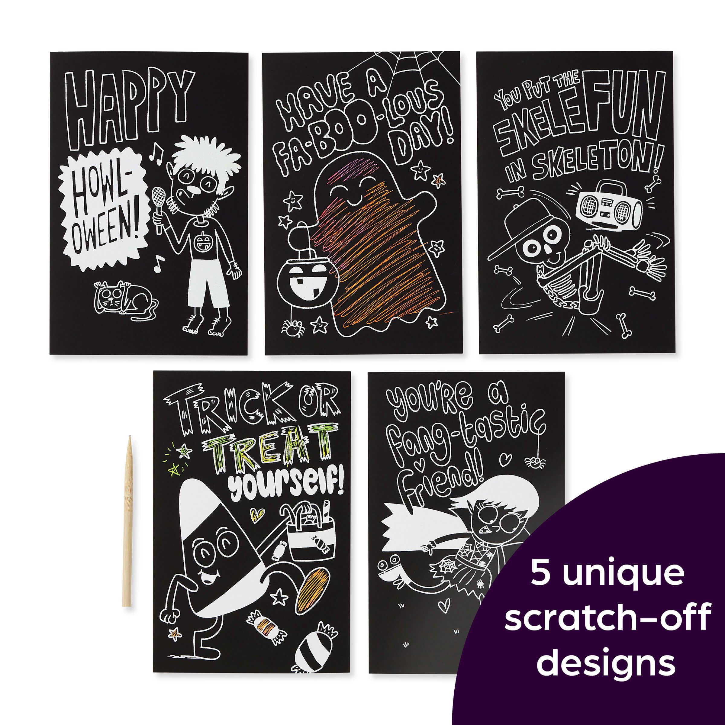 scratch-and-play halloween hidden pictures - Ảnh 11