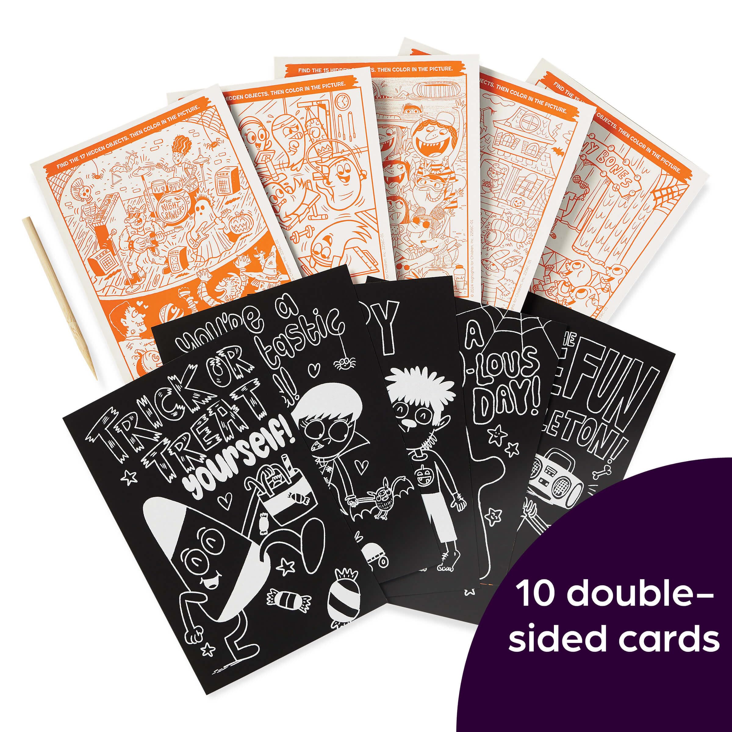 scratch-and-play halloween hidden pictures - Ảnh 14