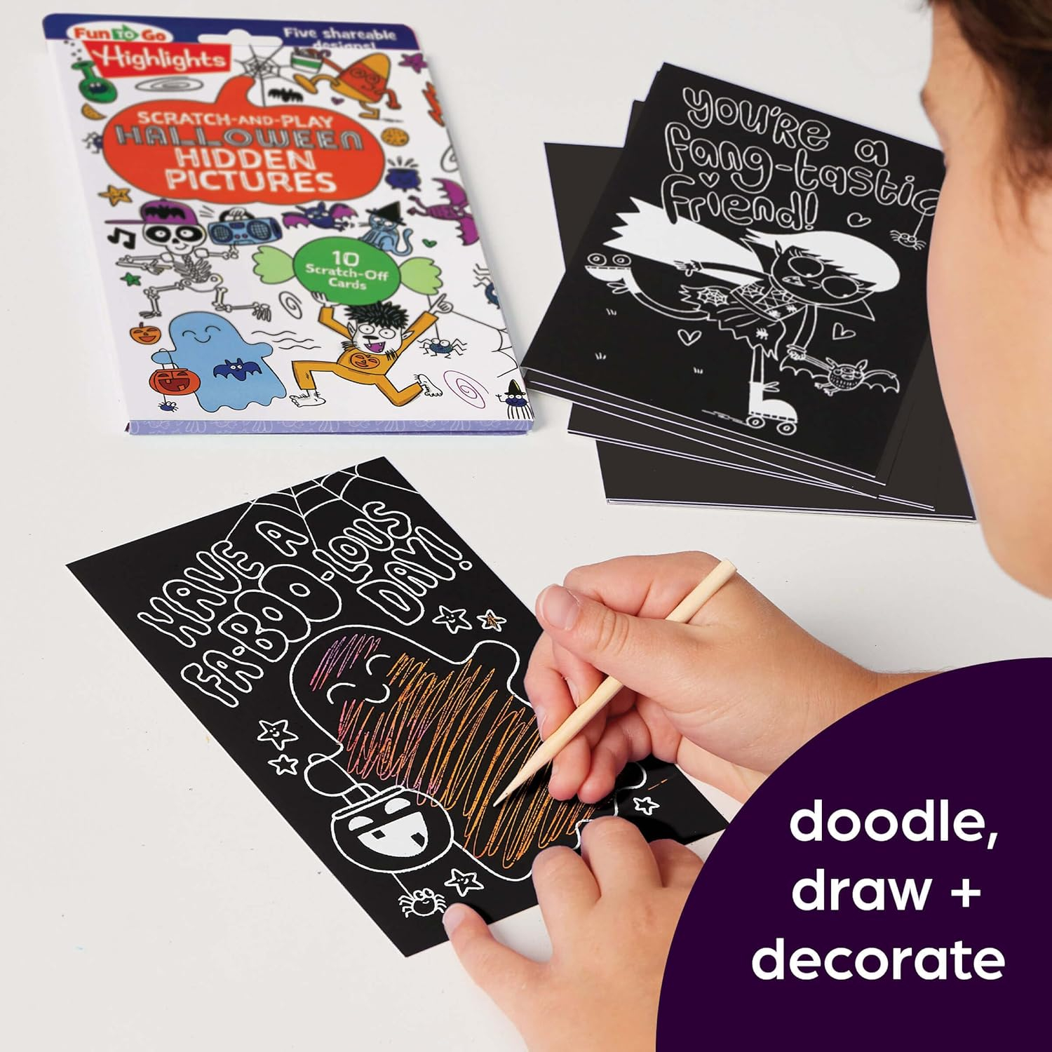 scratch-and-play halloween hidden pictures - Ảnh 6