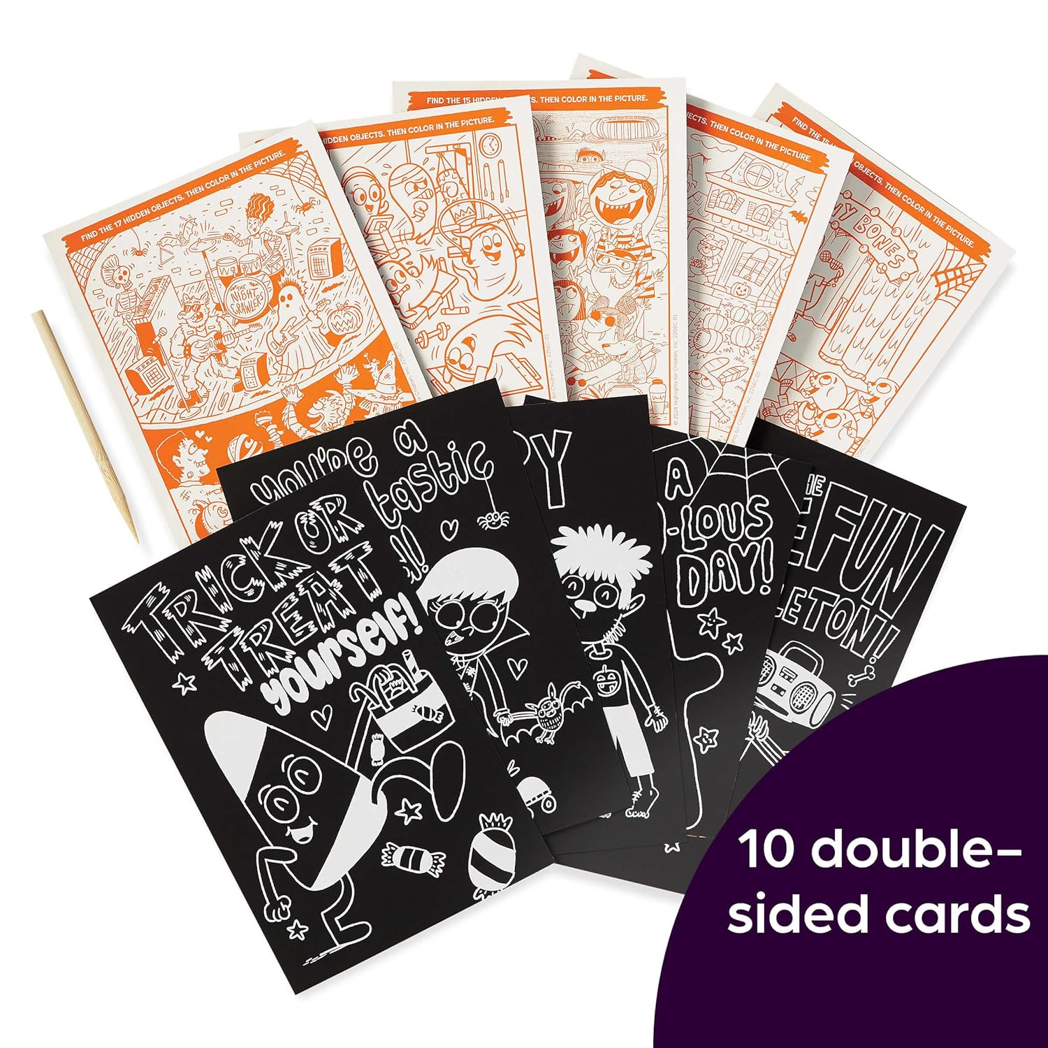 scratch-and-play halloween hidden pictures - Ảnh 7