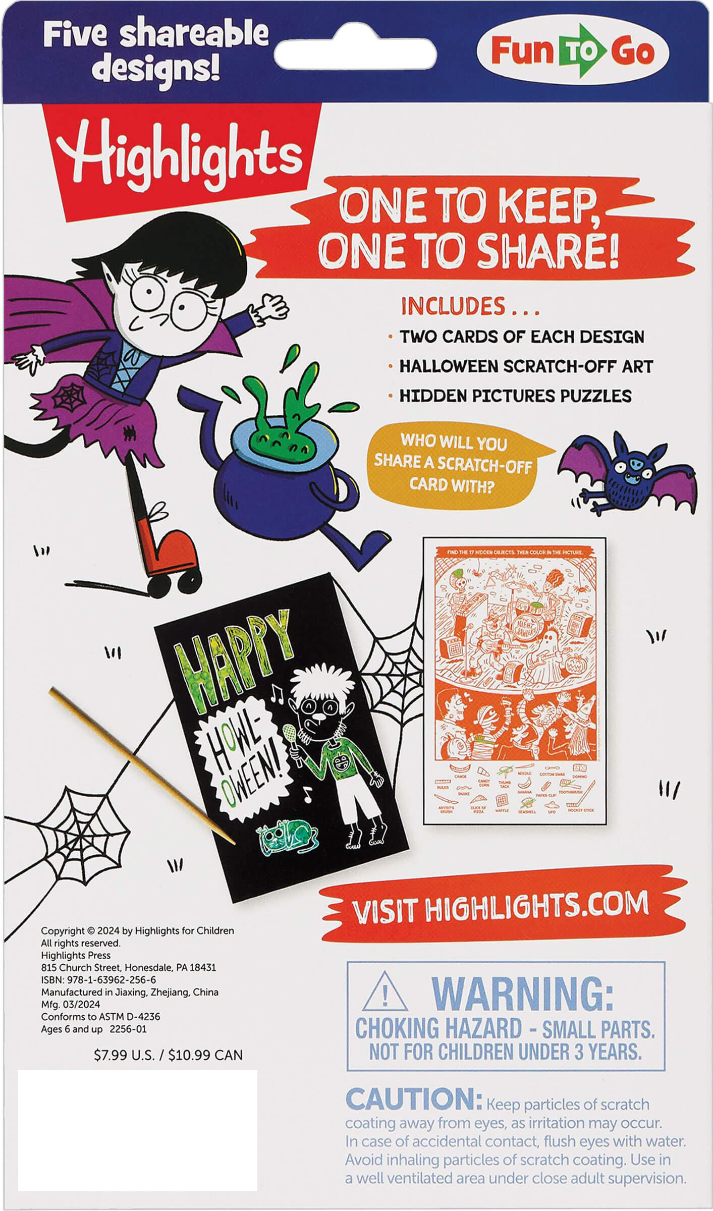 scratch-and-play halloween hidden pictures - Ảnh 9