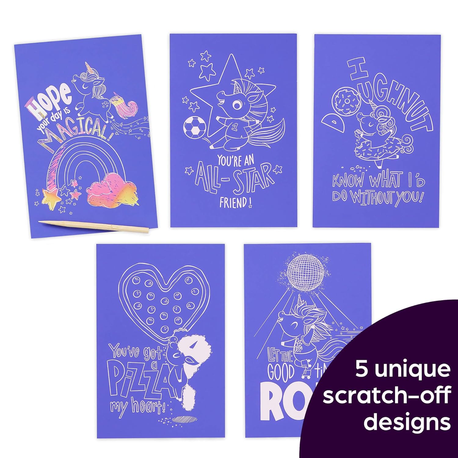 scratch-and-play - unicorn hidden pictures - Ảnh 4