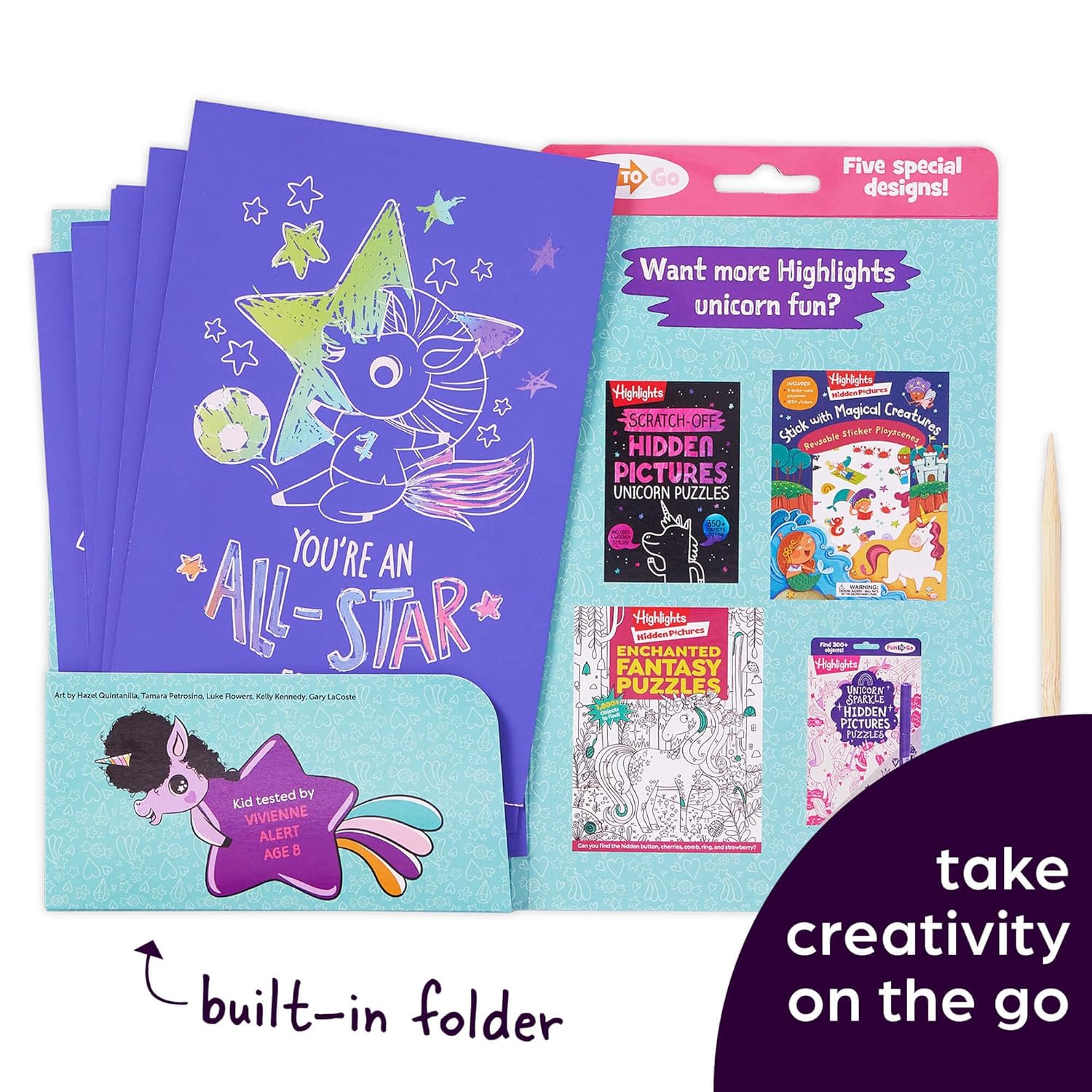 scratch-and-play - unicorn hidden pictures - Ảnh 7