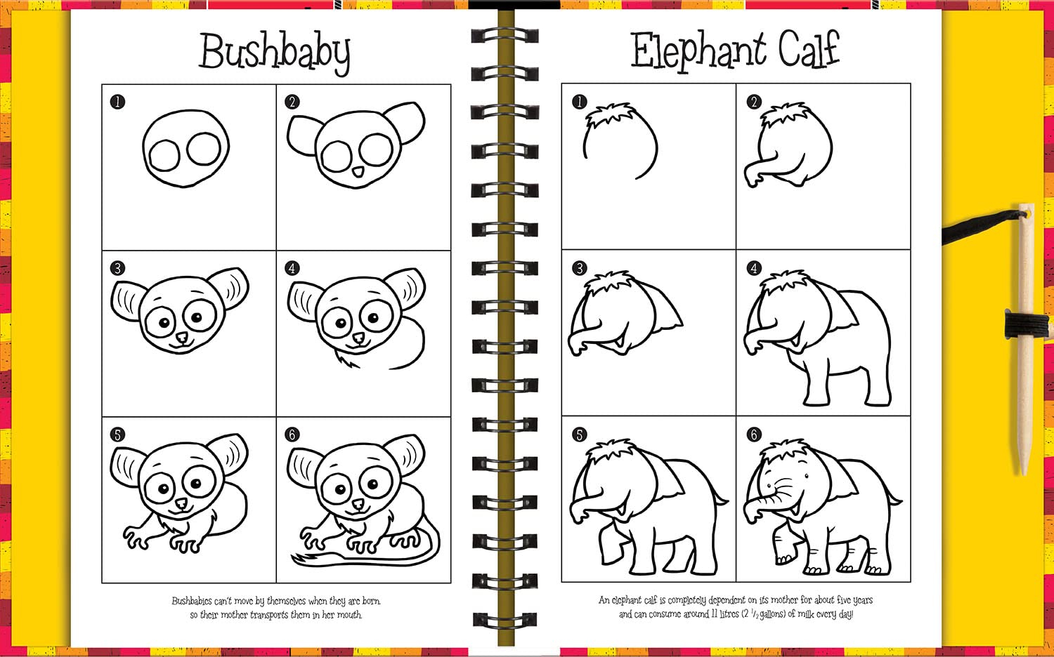 scratch & draw animals - scratch art activity book - Ảnh 3