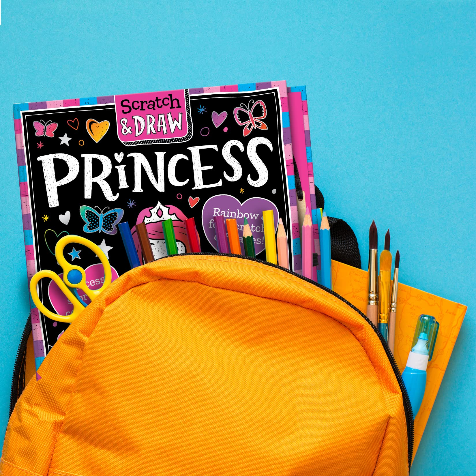 scratch & draw princess - scratch art activity book - Ảnh 7