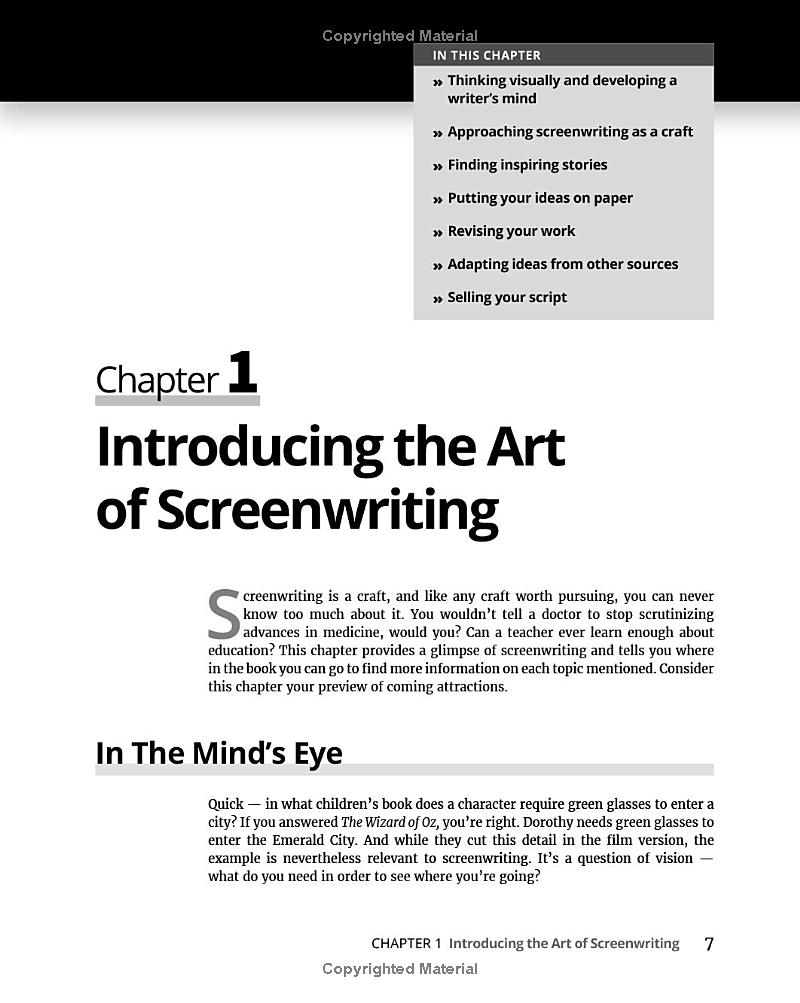 screenwriting for dummies 3rd edition - Ảnh 12