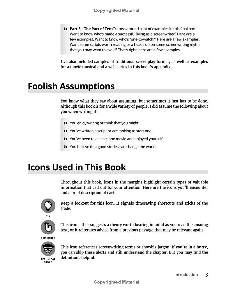 screenwriting for dummies 3rd edition - Ảnh 8