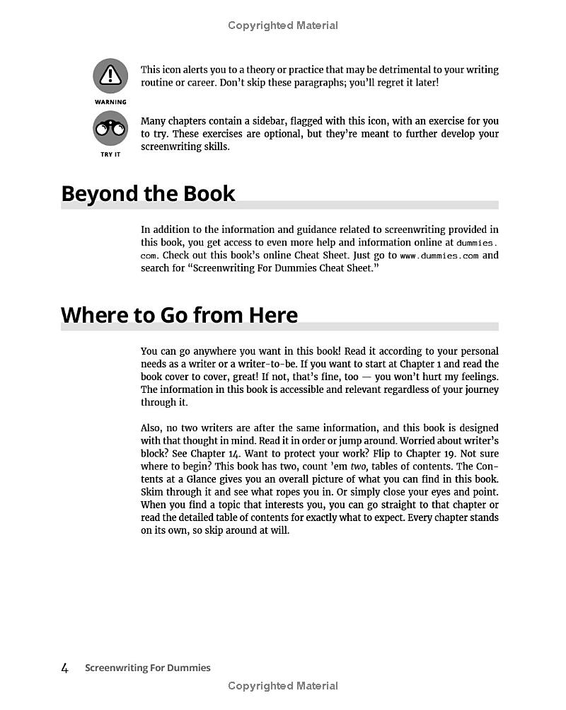 screenwriting for dummies 3rd edition - Ảnh 9