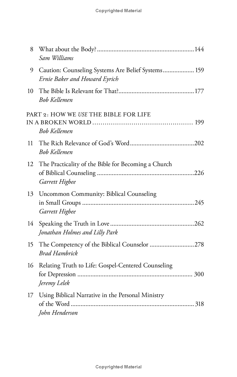 scripture and counseling : god's word for life in a broken world - Ảnh 5