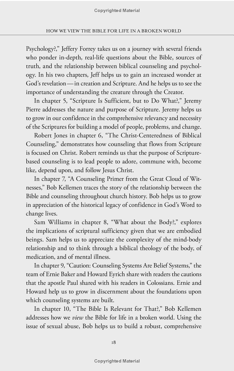 scripture and counseling : god's word for life in a broken world - Ảnh 8