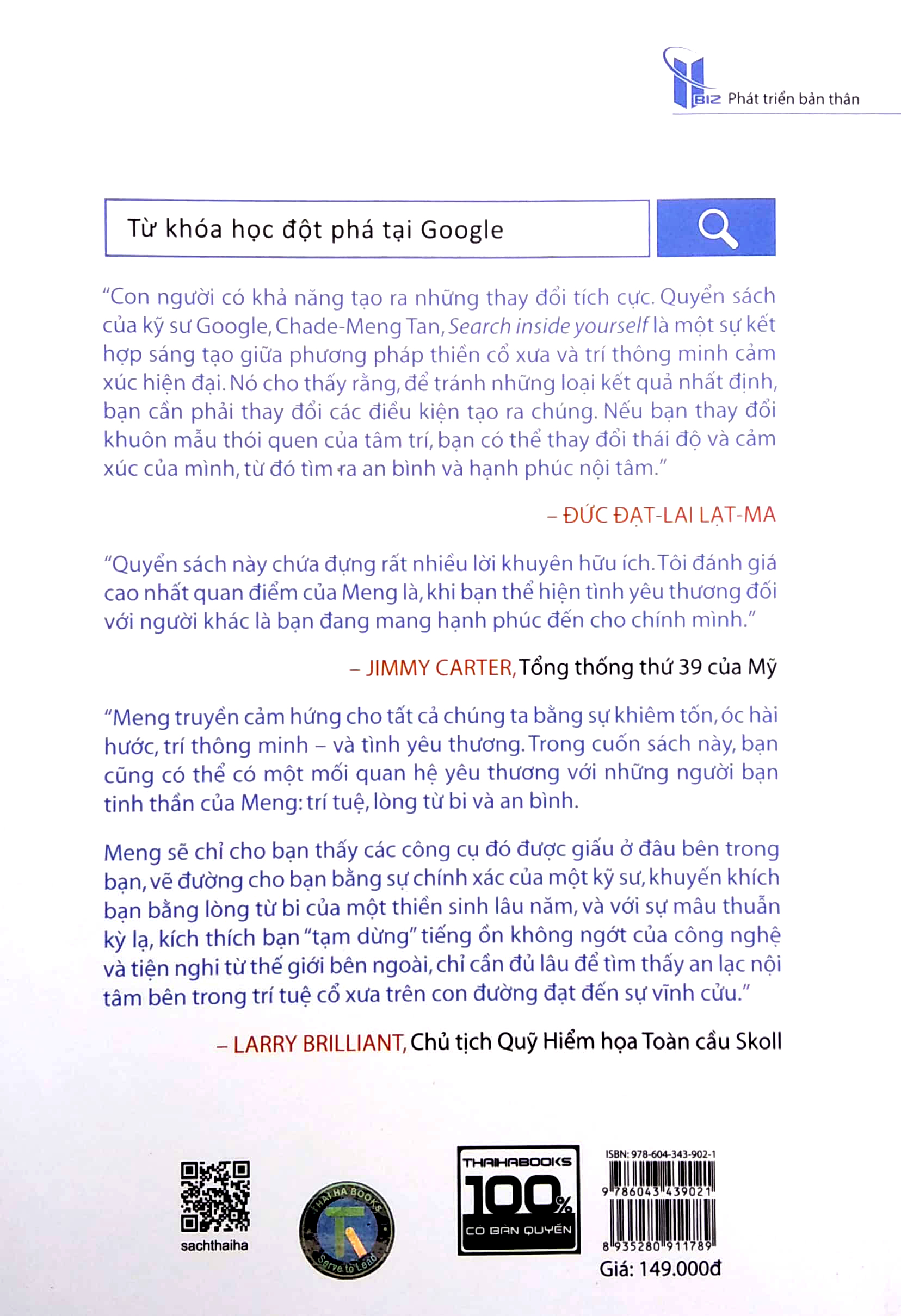search inside yourself - tạo ra lợi nhuận vượt qua đại dương và thay đổi thế giới (tái bản 2022) - Ảnh 6