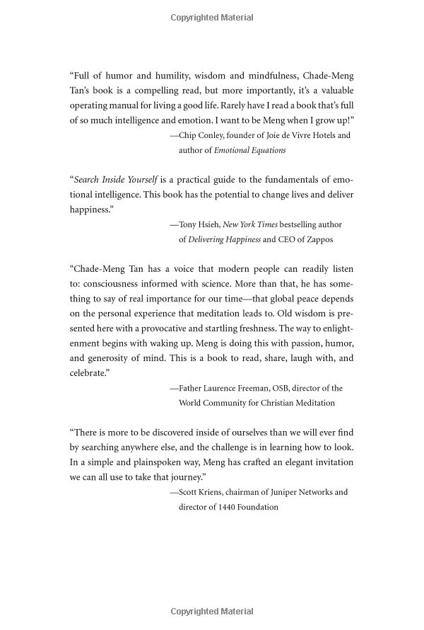 search inside yourself: the unexpected path to achieving success, happiness (and world peace) - Ảnh 3