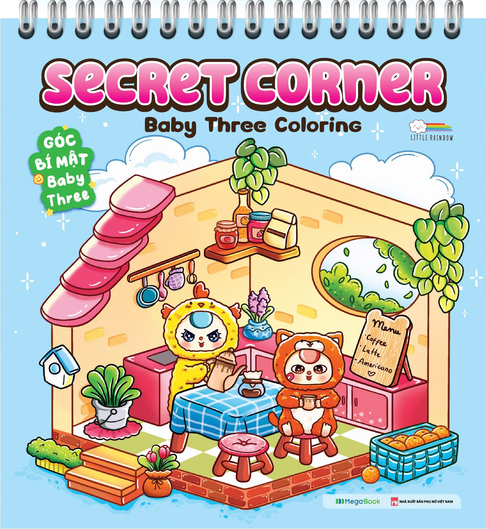 secret corner - baby three coloring - góc bí mật baby three - Ảnh 2