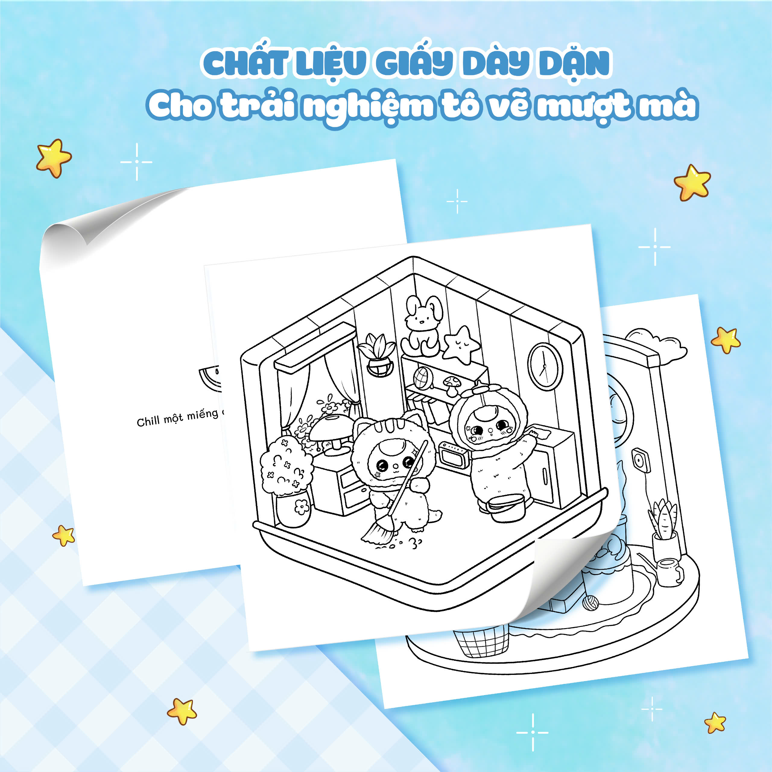 secret corner - baby three coloring - góc bí mật baby three - Ảnh 6