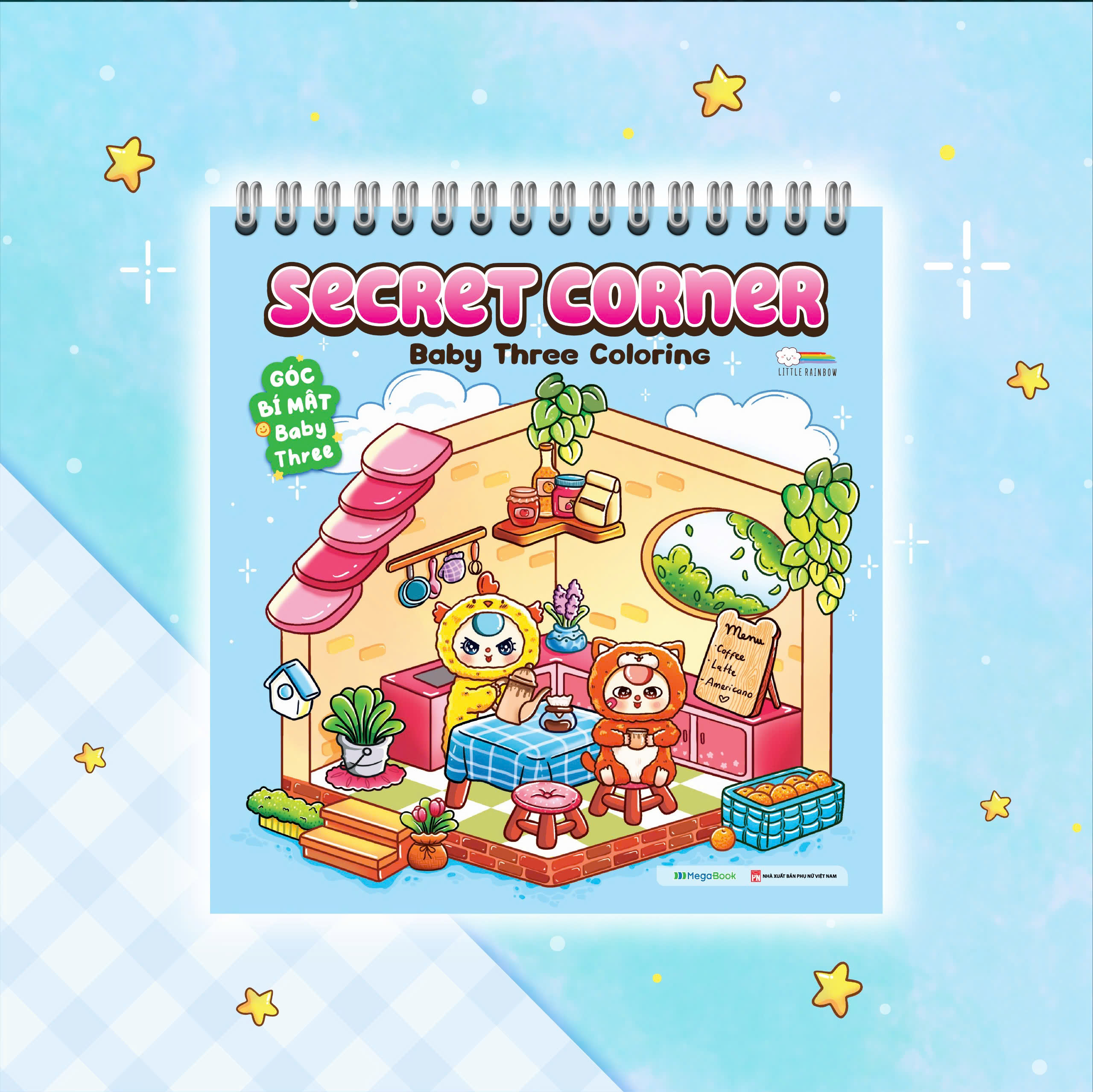 secret corner - baby three coloring - góc bí mật baby three - Ảnh 7