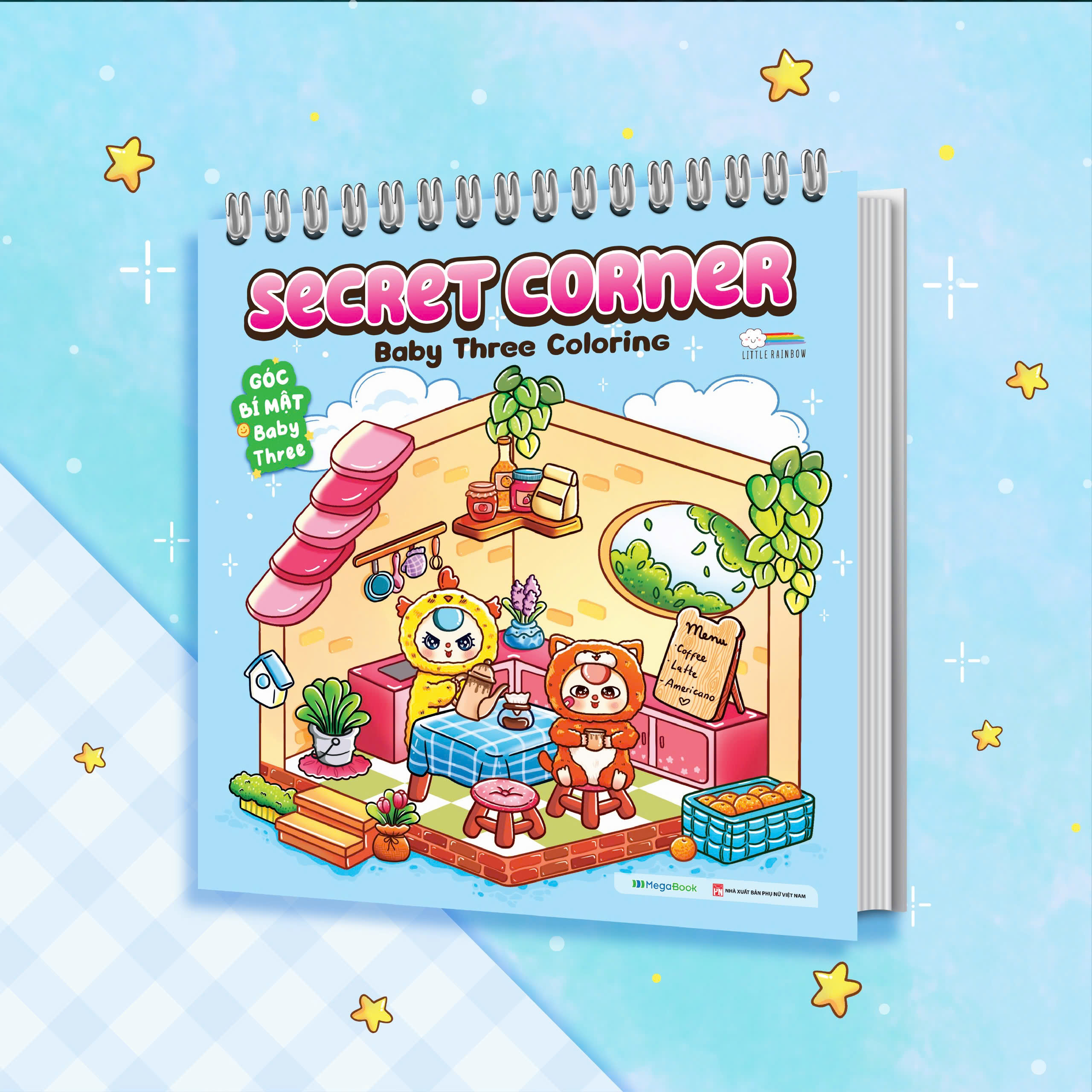secret corner - baby three coloring - góc bí mật baby three - Ảnh 8