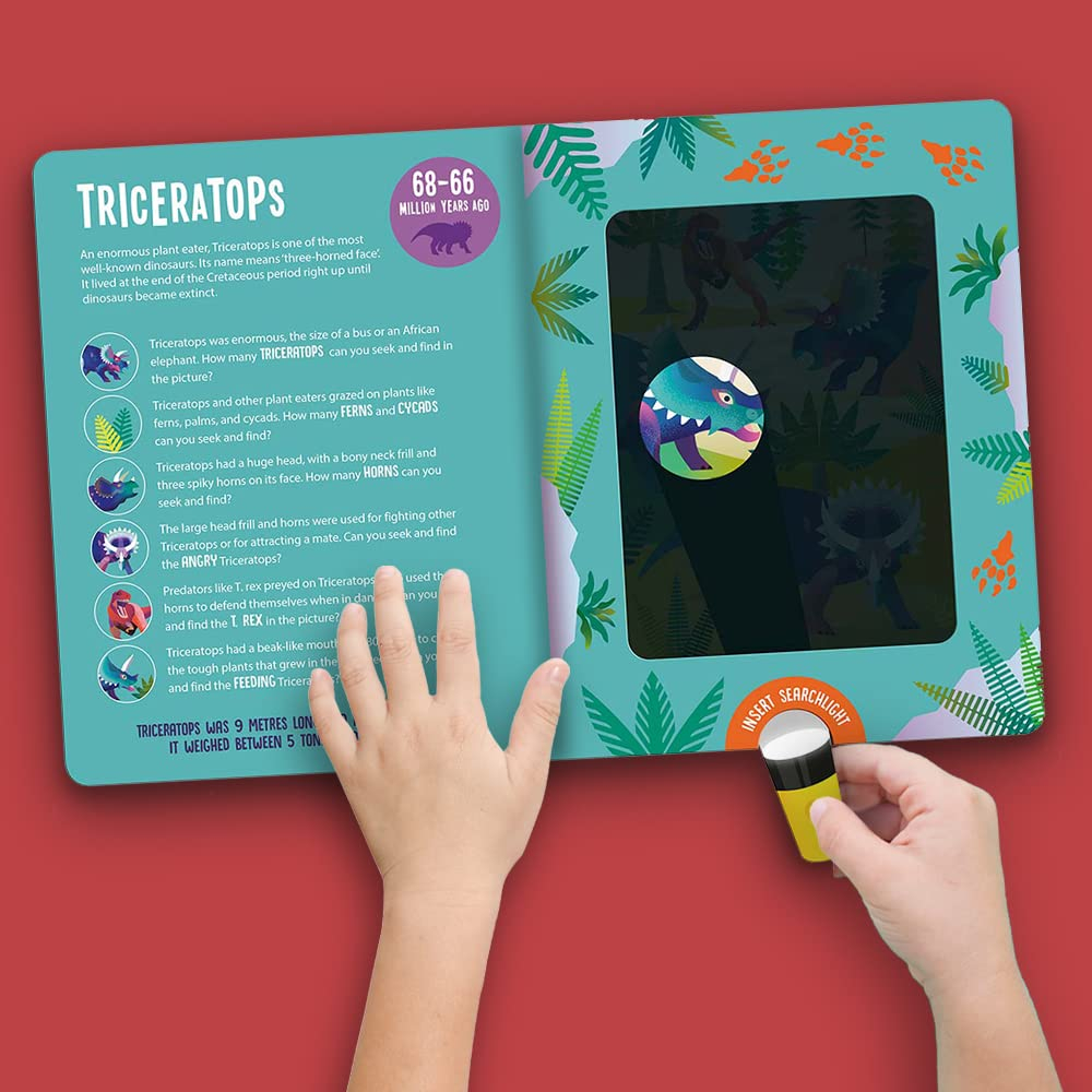 seek and find dinosaurs (seek & find - searchlight books) - Ảnh 3