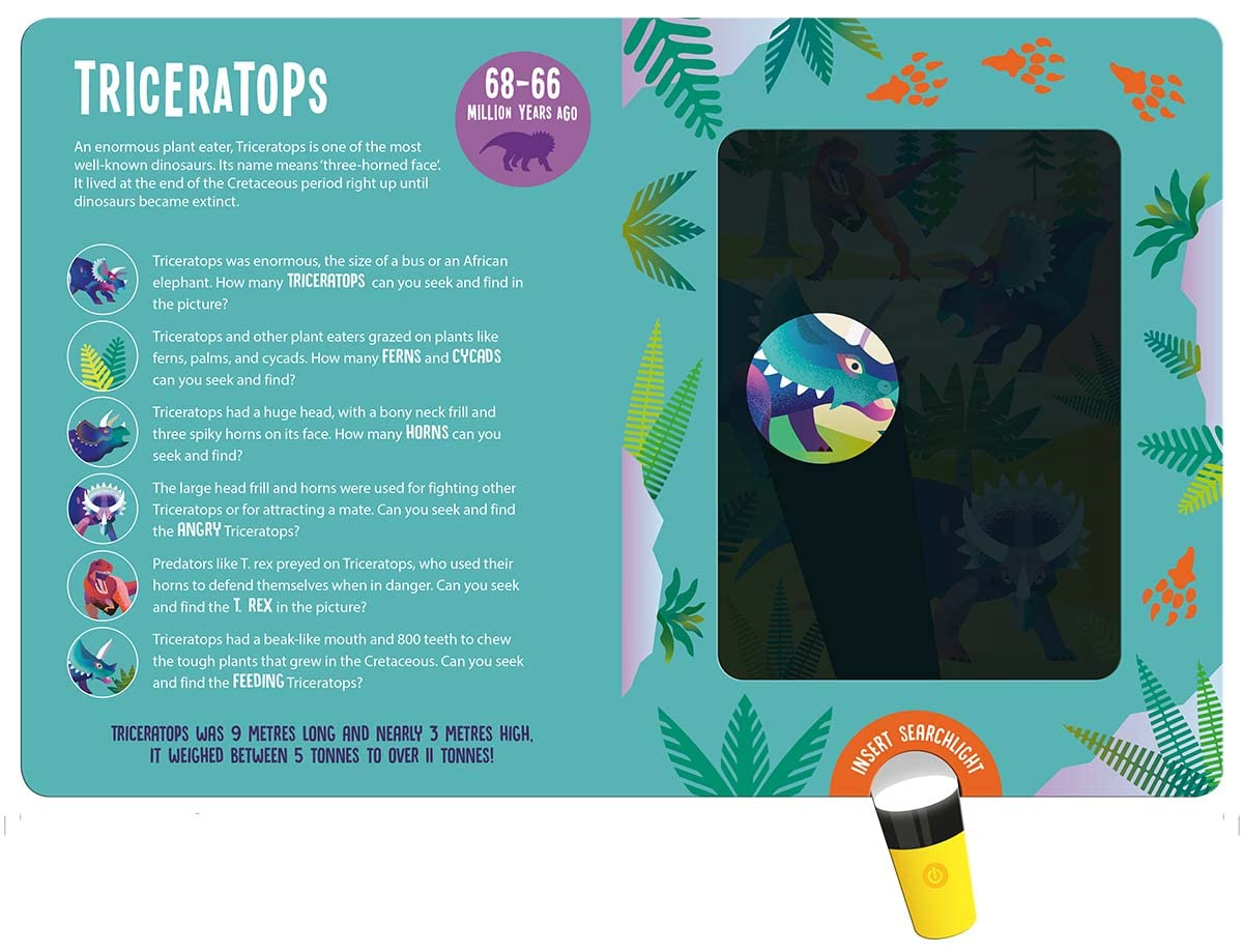 seek and find dinosaurs (seek & find - searchlight books) - Ảnh 8