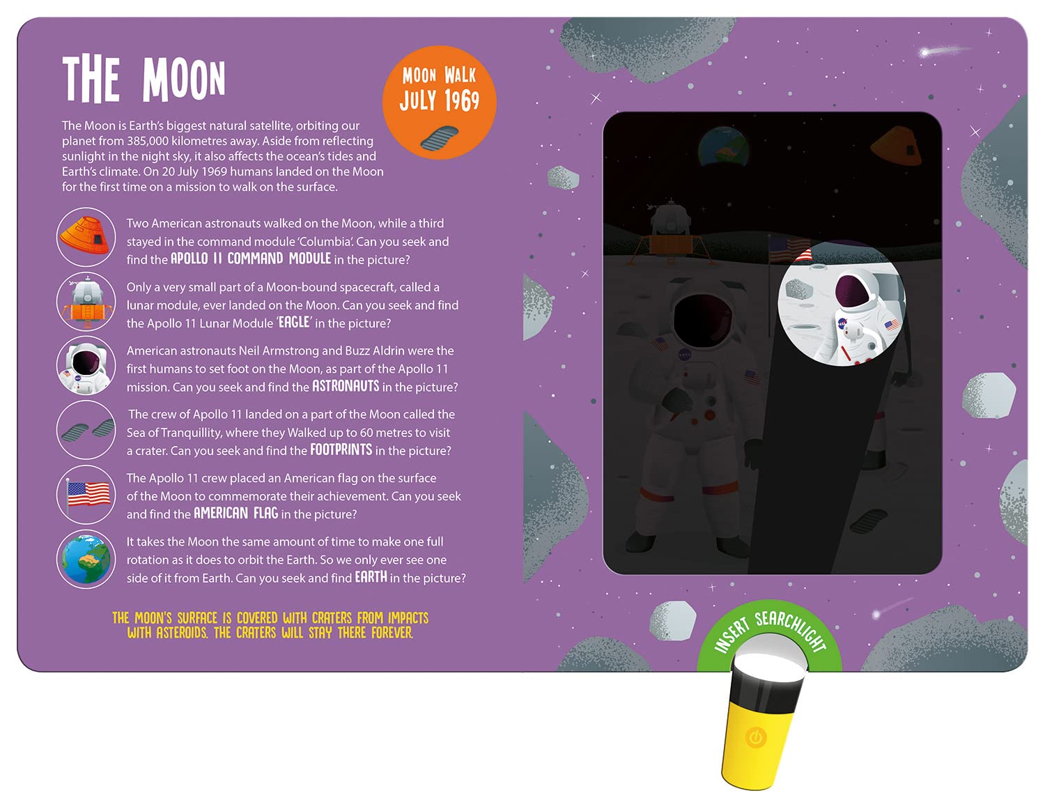 seek and find searchlight - space - Ảnh 3