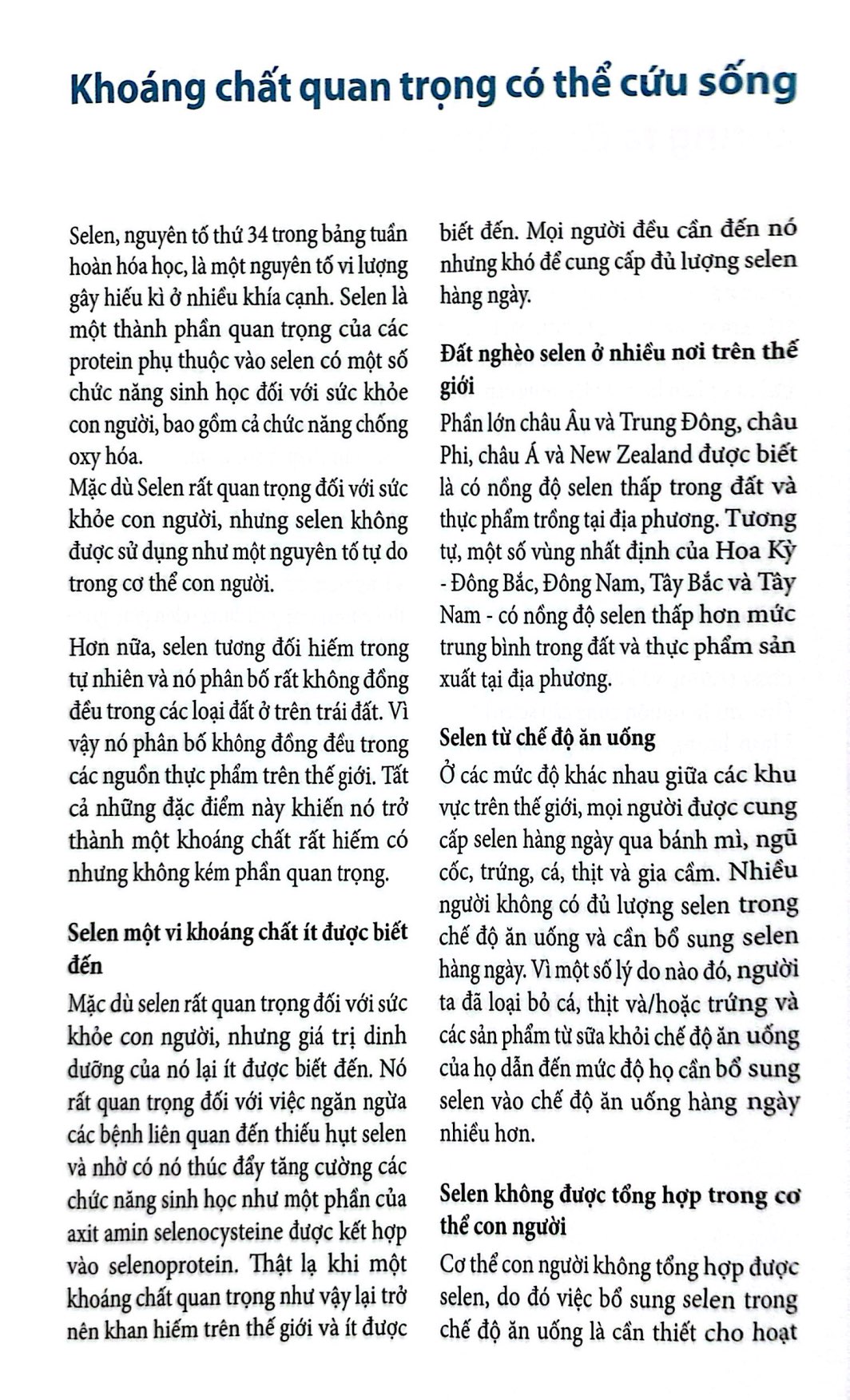 selenium - dưỡng chất thiết yếu của cuộc sống - Ảnh 6